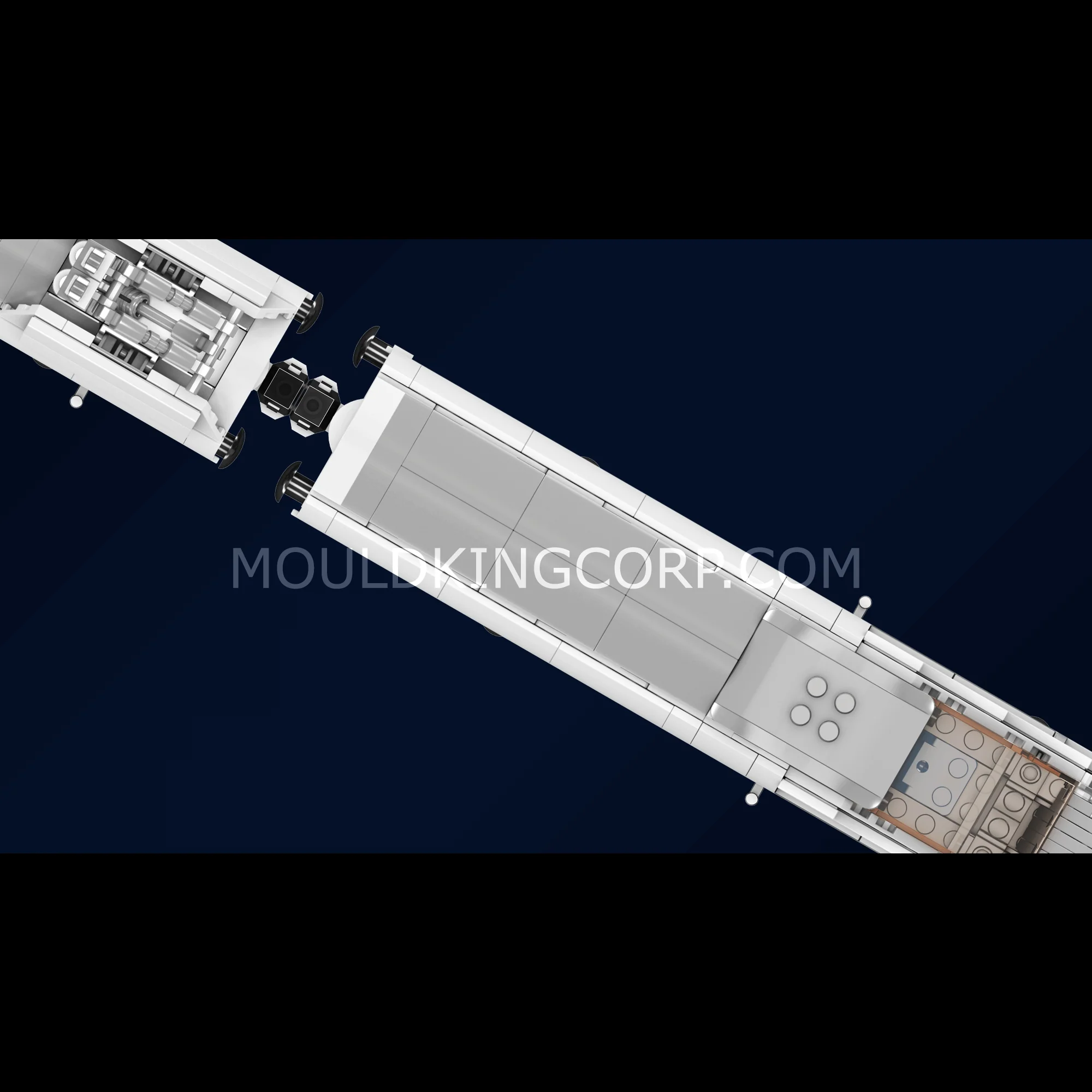 Mould King 12021 CRH380A High Speed Train Building Kit | 1,211 PCS - Image 5
