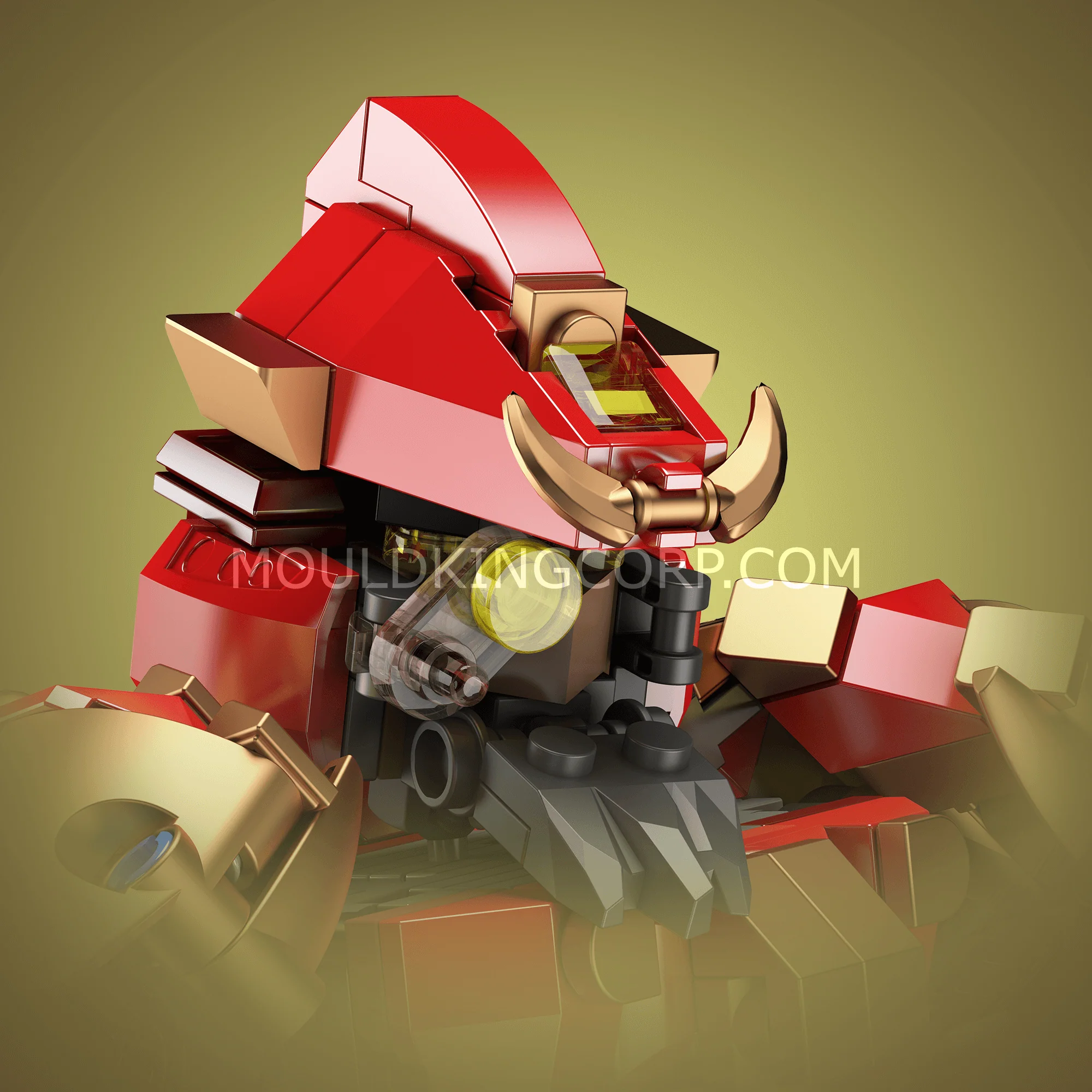 MOULD KING 93006 Legendary General Huang Zhong Building Set | 756 PCS - Image 2
