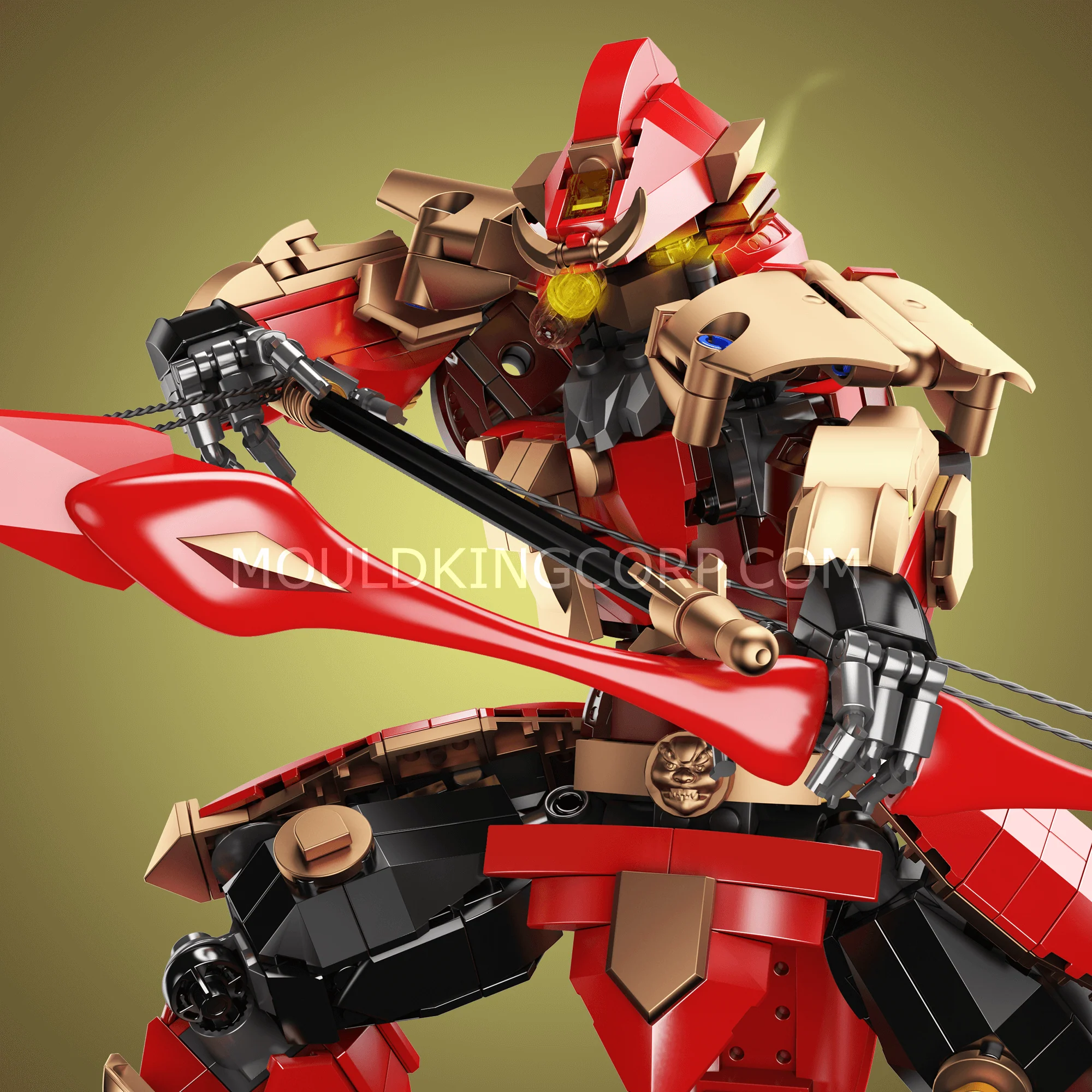 MOULD KING 93006 Legendary General Huang Zhong Building Set | 756 PCS - Image 3
