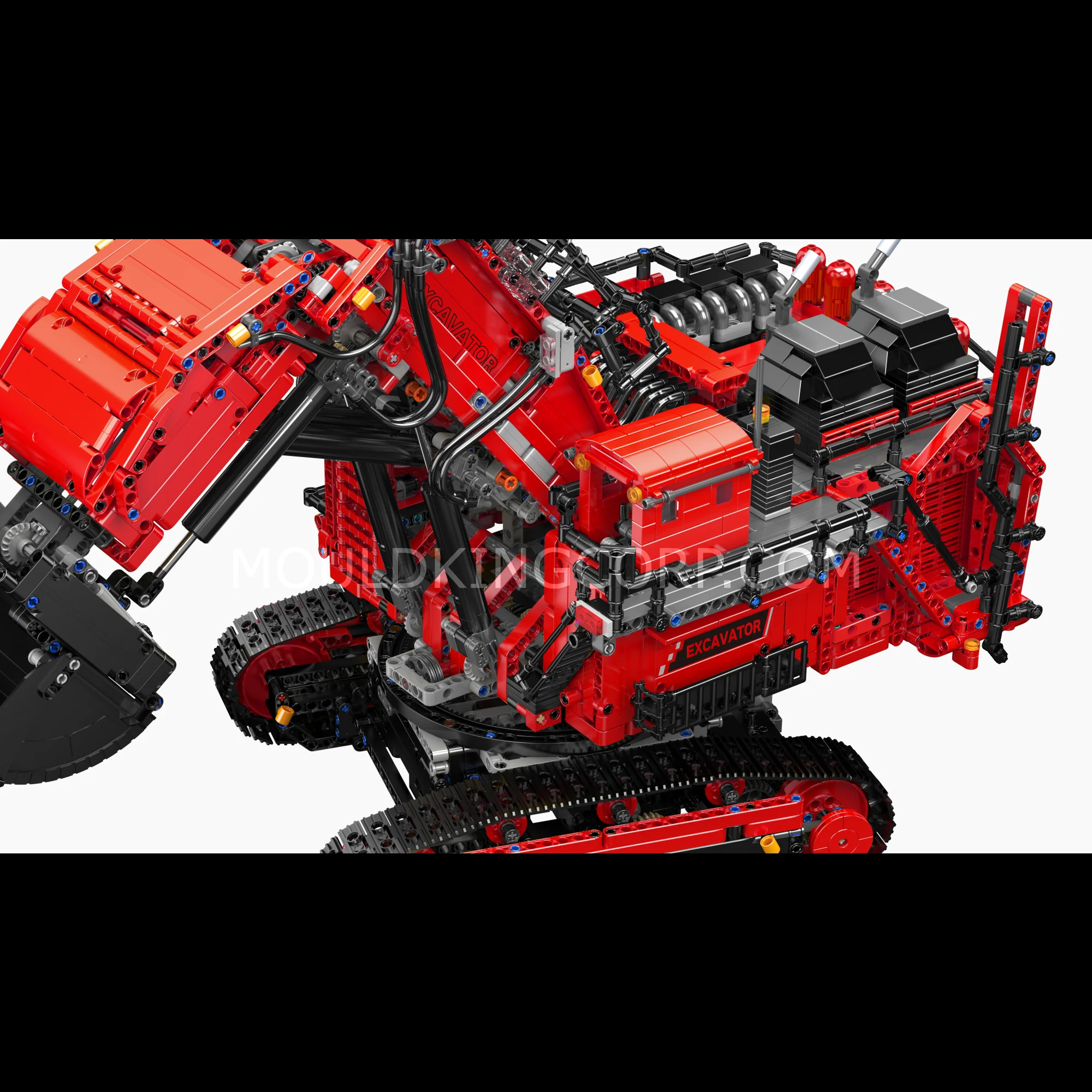 MOULD KING 17070 Liebherr R 9800 Mining Excavator Building Sets | 4,767 PCS - Image 11