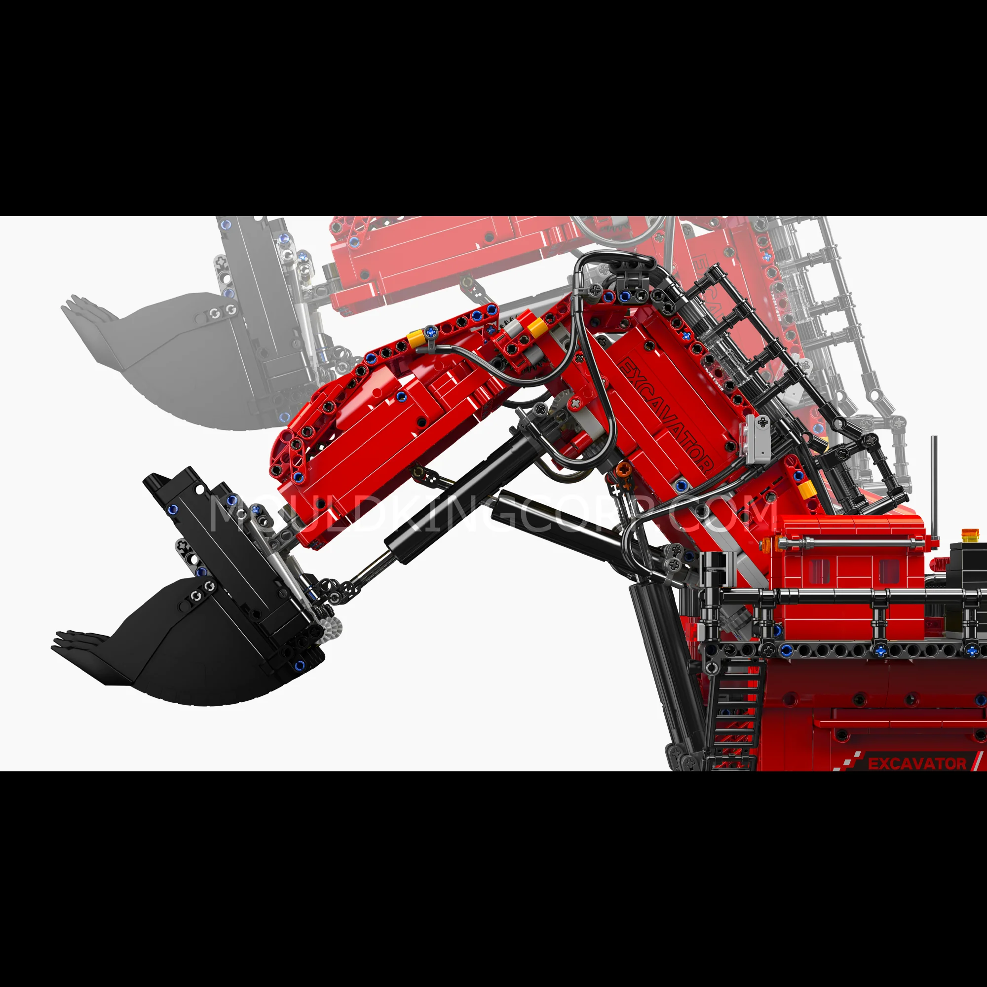MOULD KING 17070 Liebherr R 9800 Mining Excavator Building Sets | 4,767 PCS - Image 8