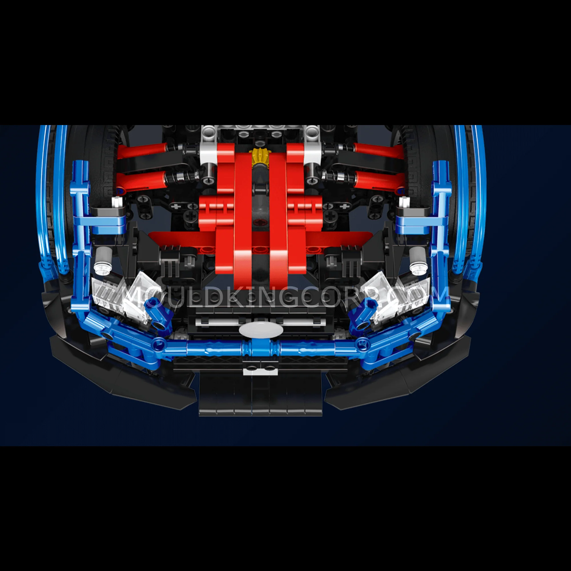 Mould King 13073 C63 DTM Racing Car Remote Controlled Model Building Set | 1,989 PCS - Image 4