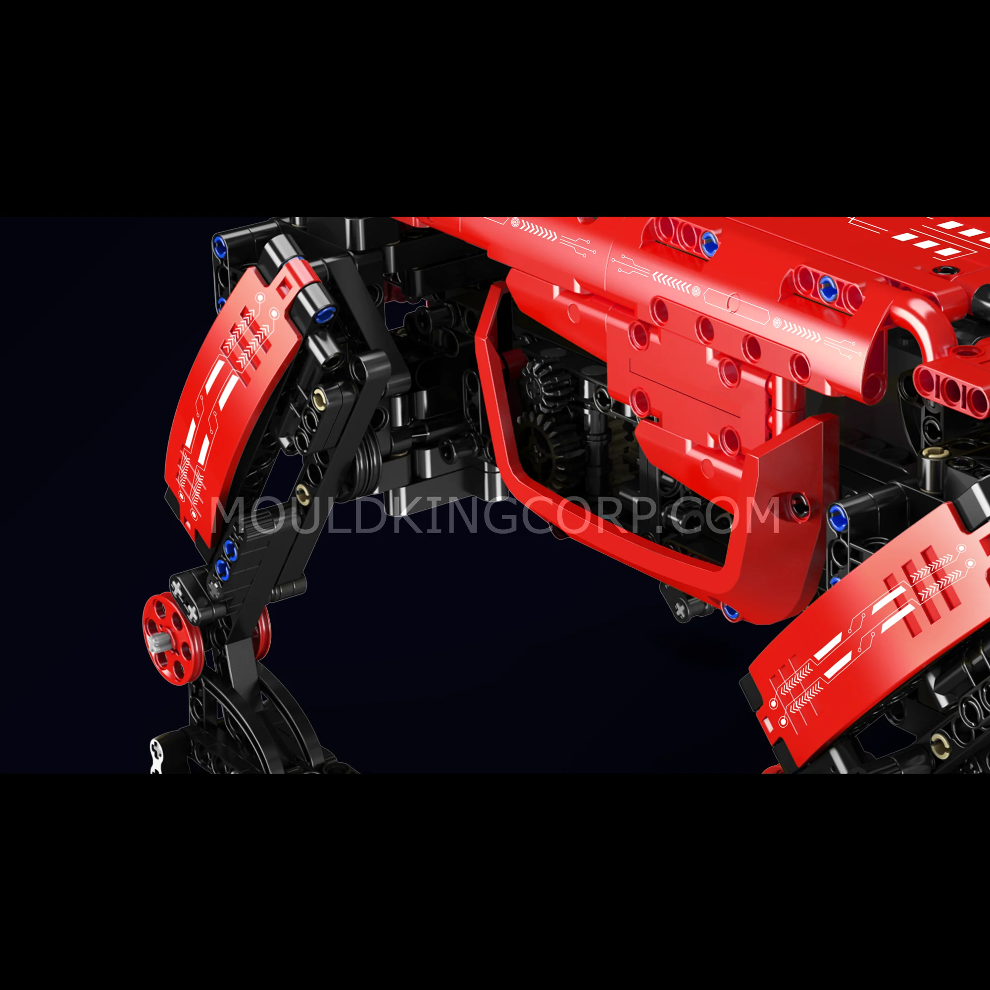 Mould King 15067S Boston Robot Dog Remote Controlled Building Set | 921 PCS - Image 3