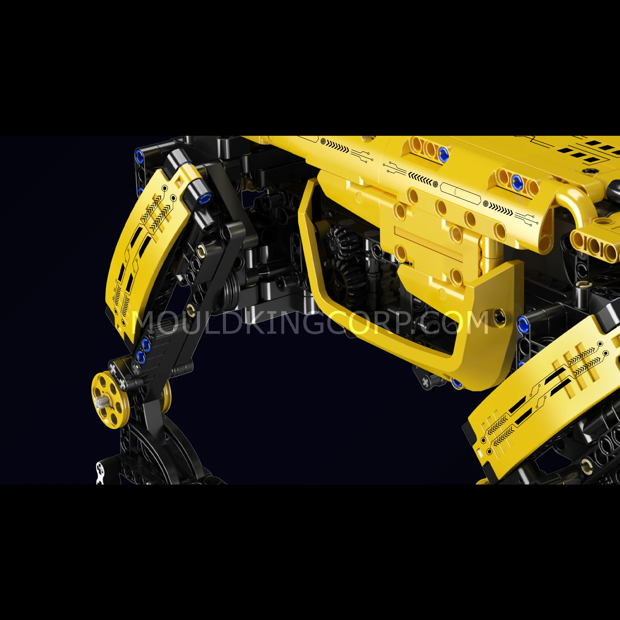 Mould King 15066S Boston Robot Dog Remote Controlled Building Kit | 921 PCS - Image 3