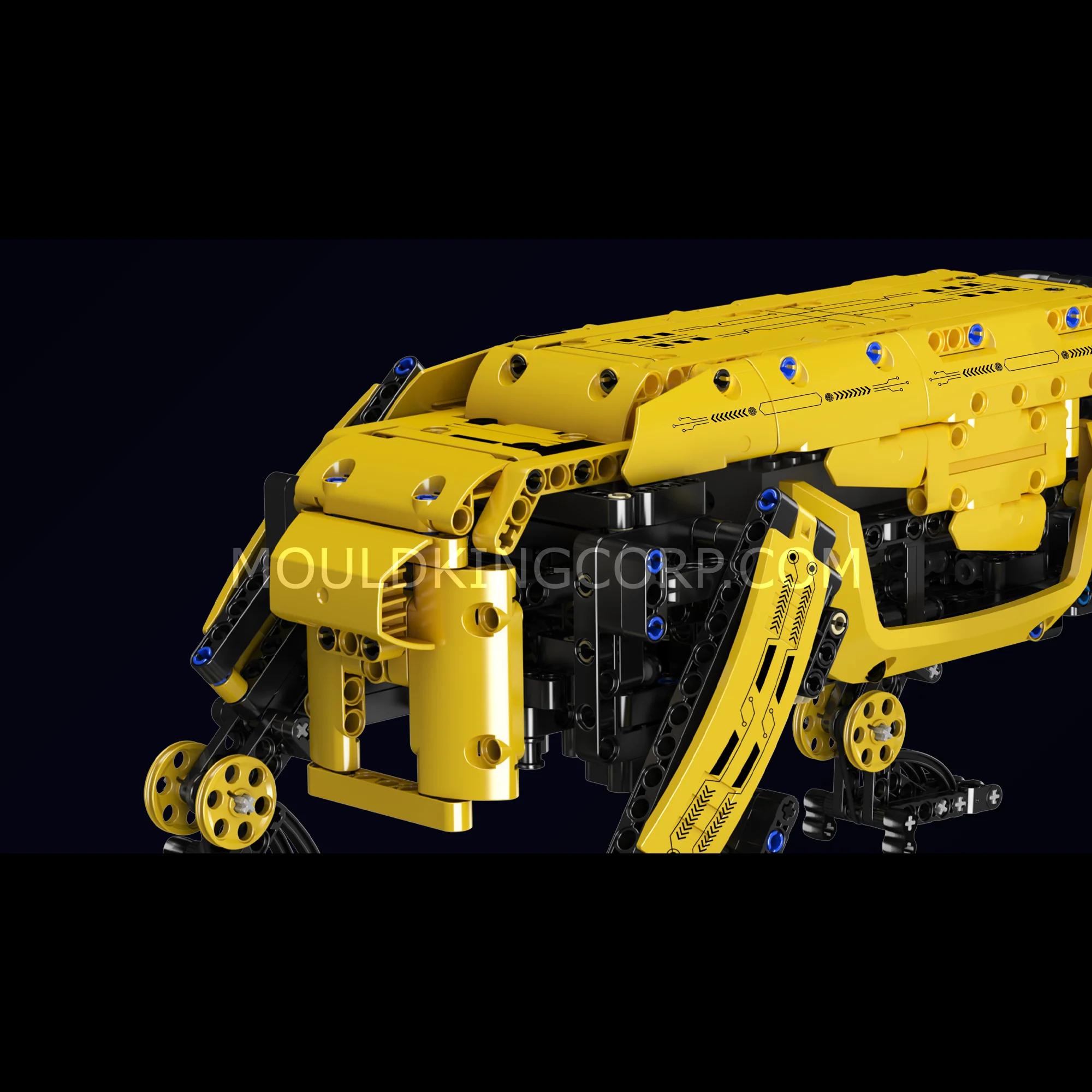 Mould King 15066S Boston Robot Dog Remote Controlled Building Kit | 921 PCS - Image 5