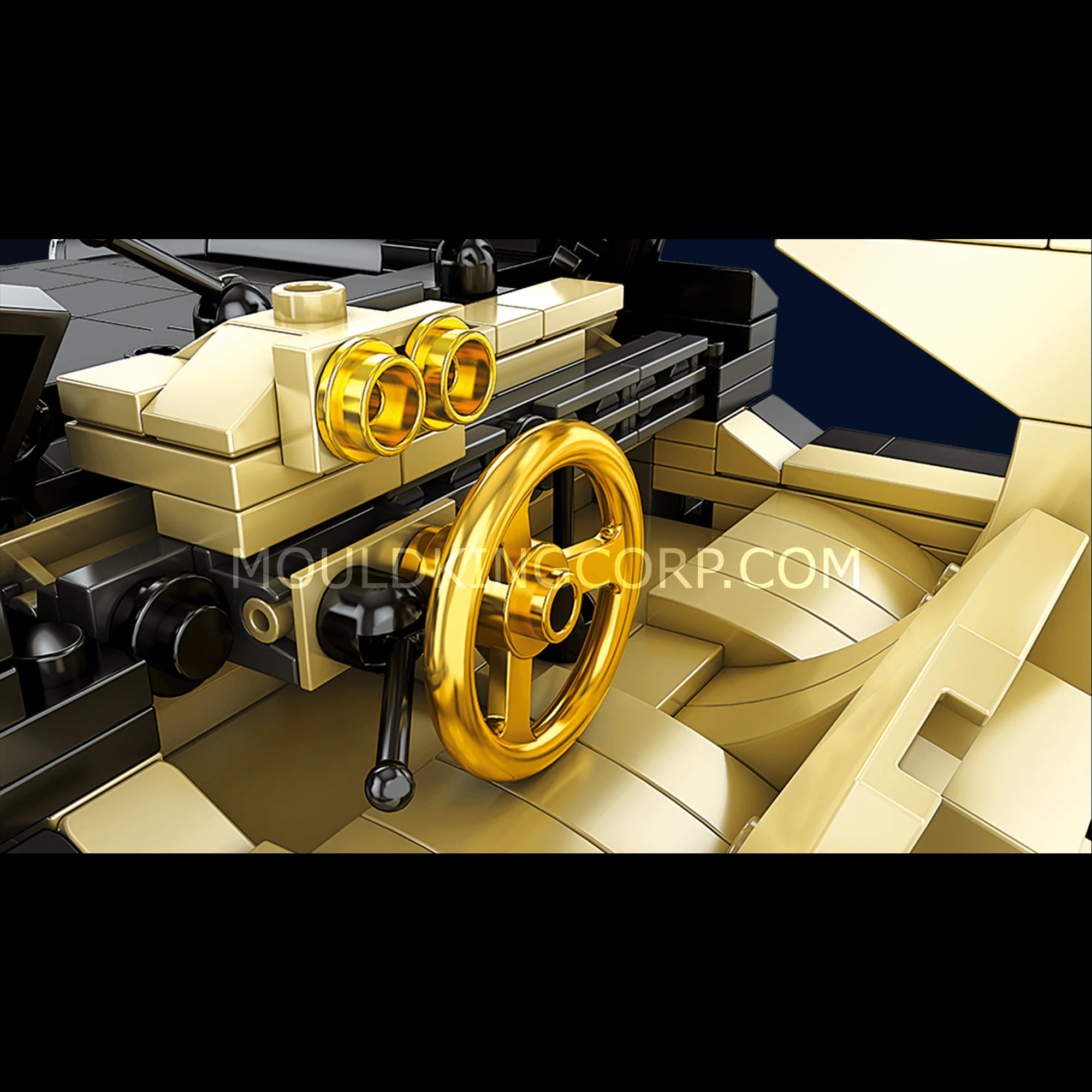 Mould King 10005 300SL Classic Gullwing Model Building Set | 886 Pcs - Image 2
