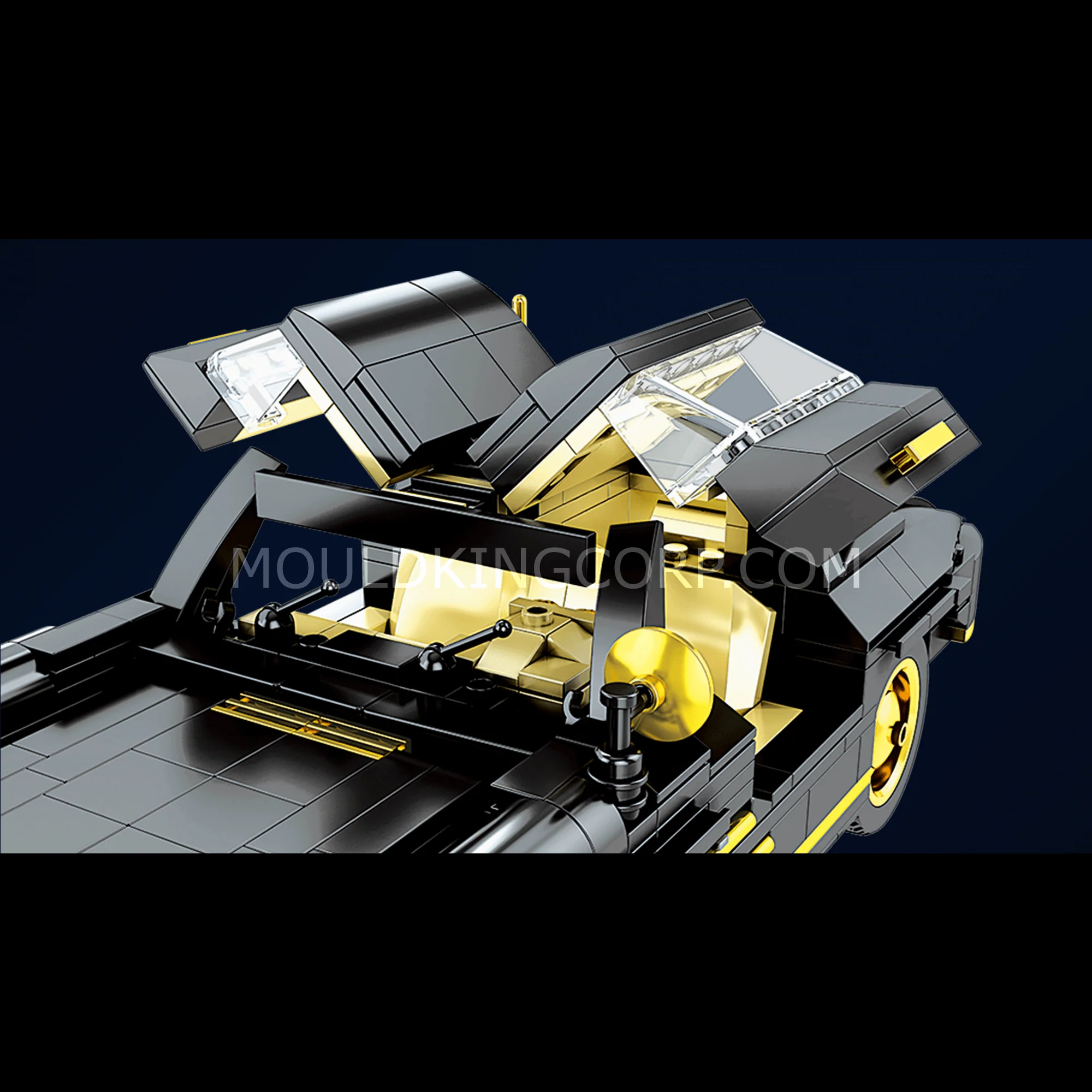 Mould King 10005 300SL Classic Gullwing Model Building Set | 886 Pcs - Image 3