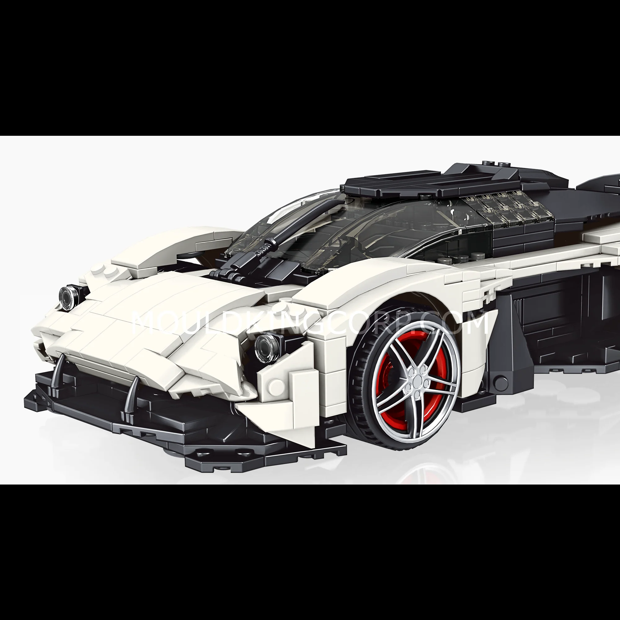MOULD KING 10016 AS-Valkyrie Racing Car Model Building Set | 1,136 PCS - Image 5
