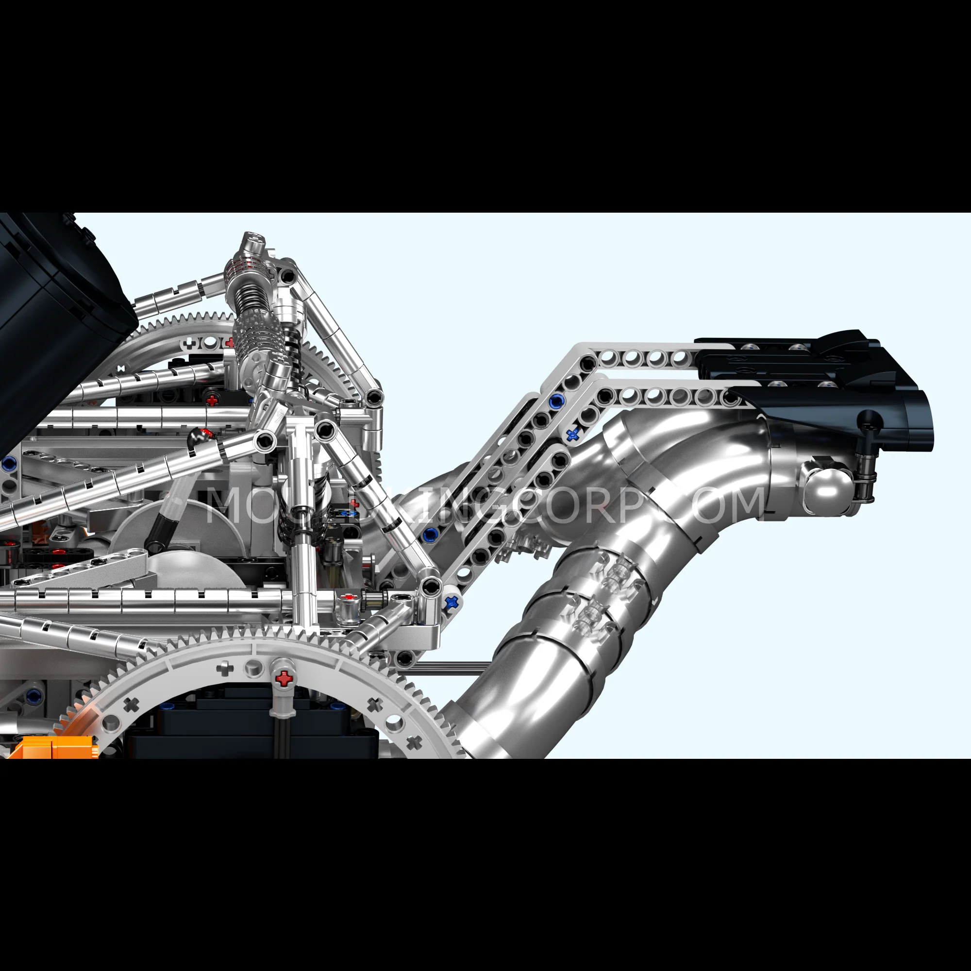 Mould King 10248 JZK V8 Hyper Engine Building Set | 3,192 Pcs - Image 3