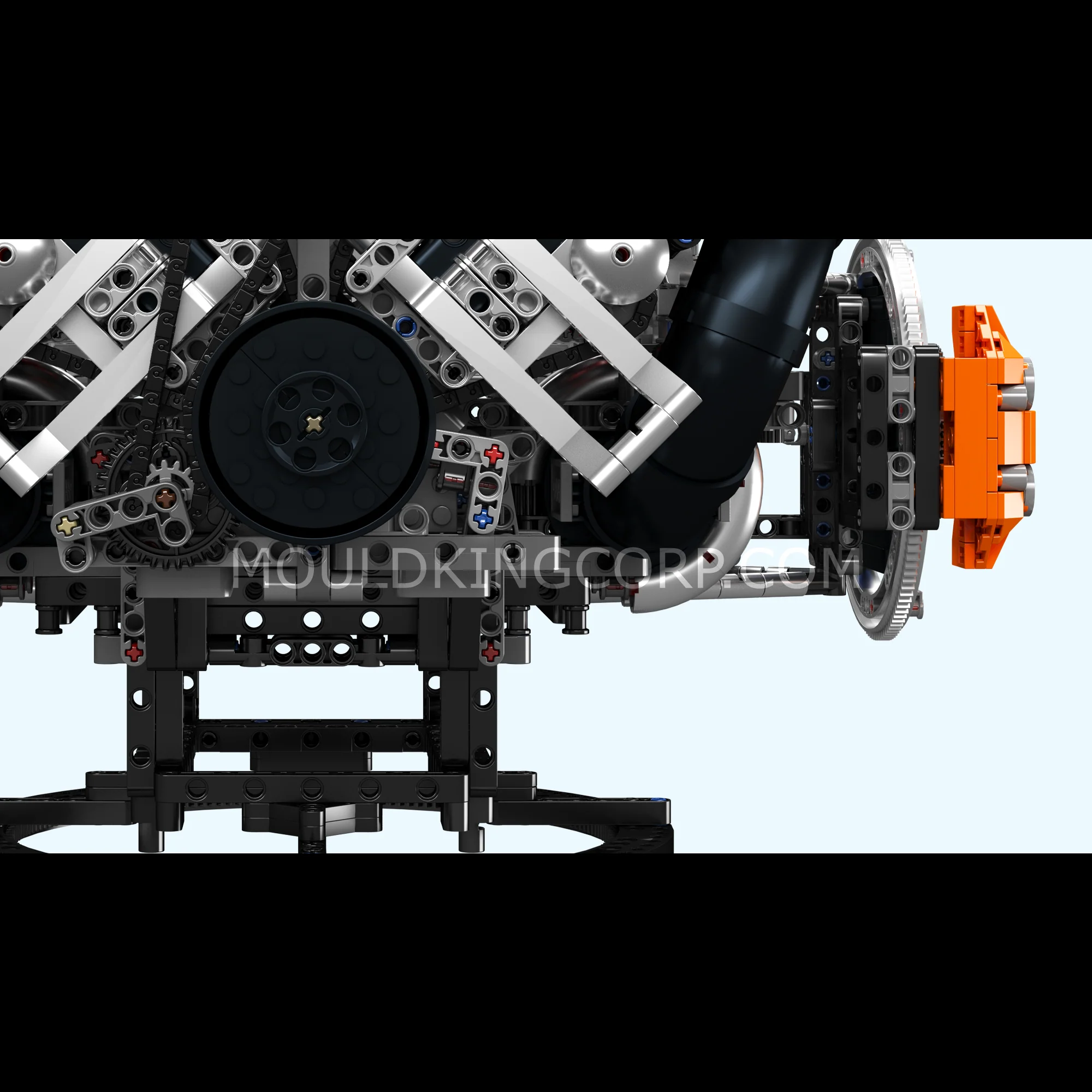 Mould King 10248 JZK V8 Hyper Engine Building Set | 3,192 Pcs - Image 4