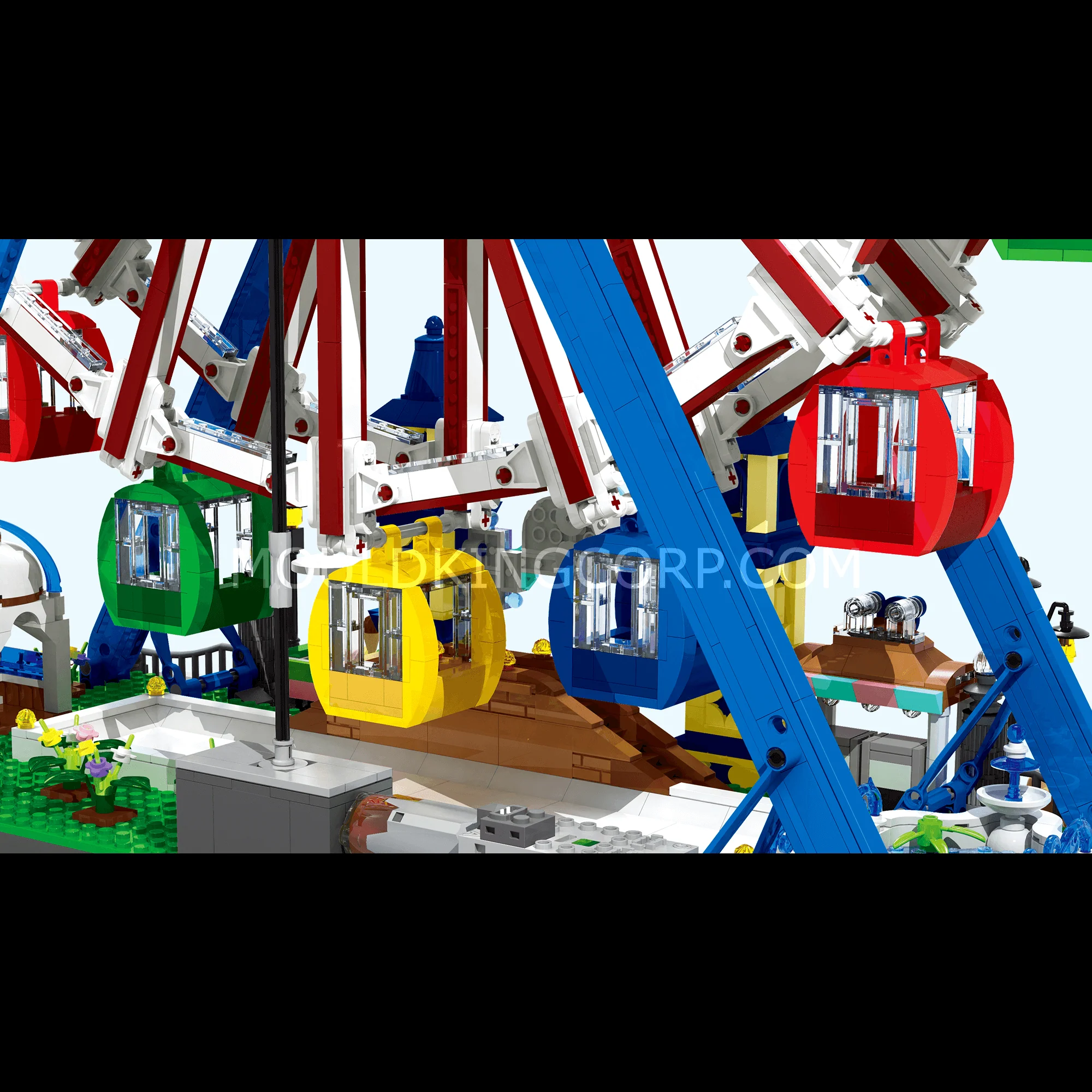 MOULD KING 11006 Ferris Wheel Motorized Building Set | 3,836 PCS - Image 5