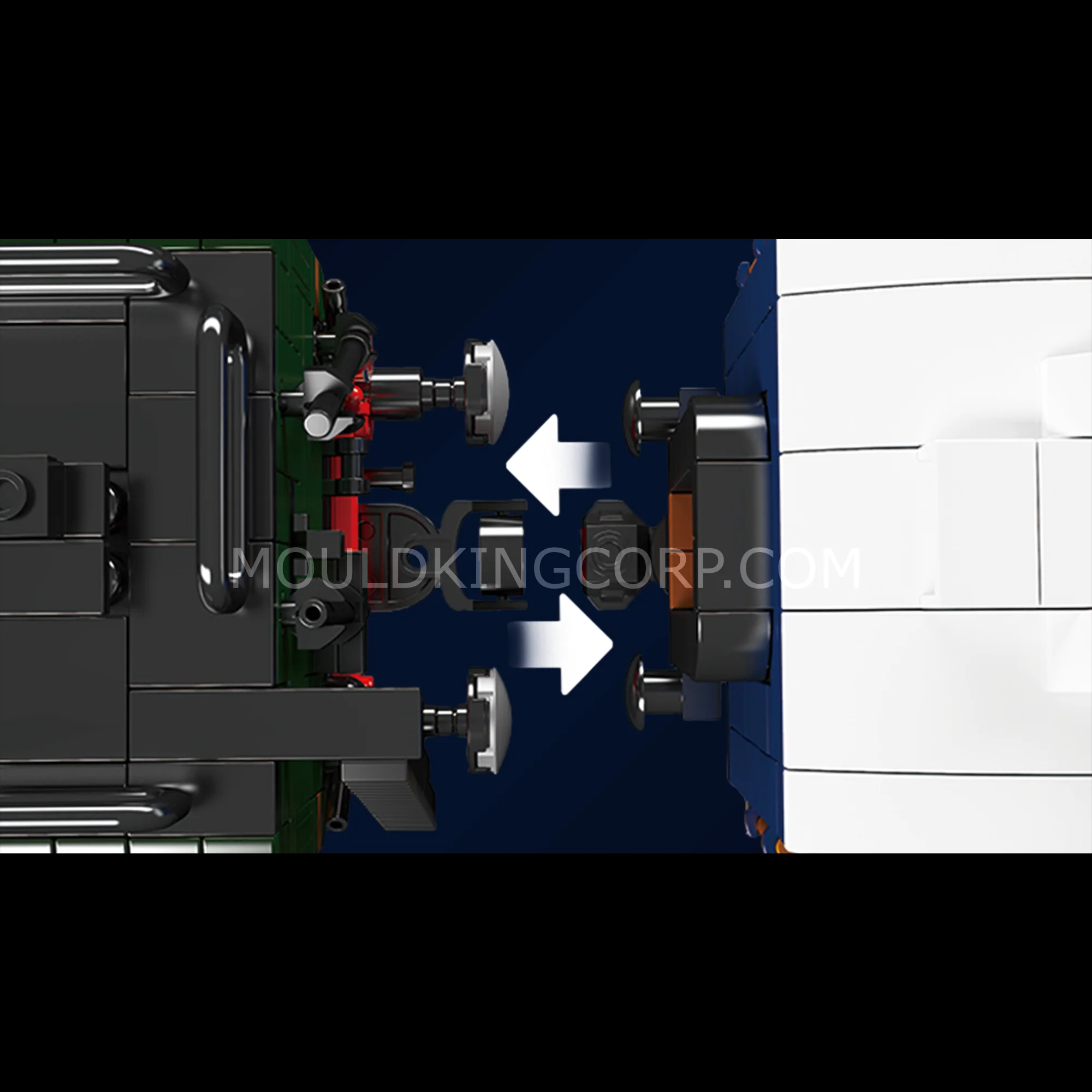 Mould King 12025 Orient Express SNCF 231 Steam Locomotives Building Set | 3,898 PCS - Image 3