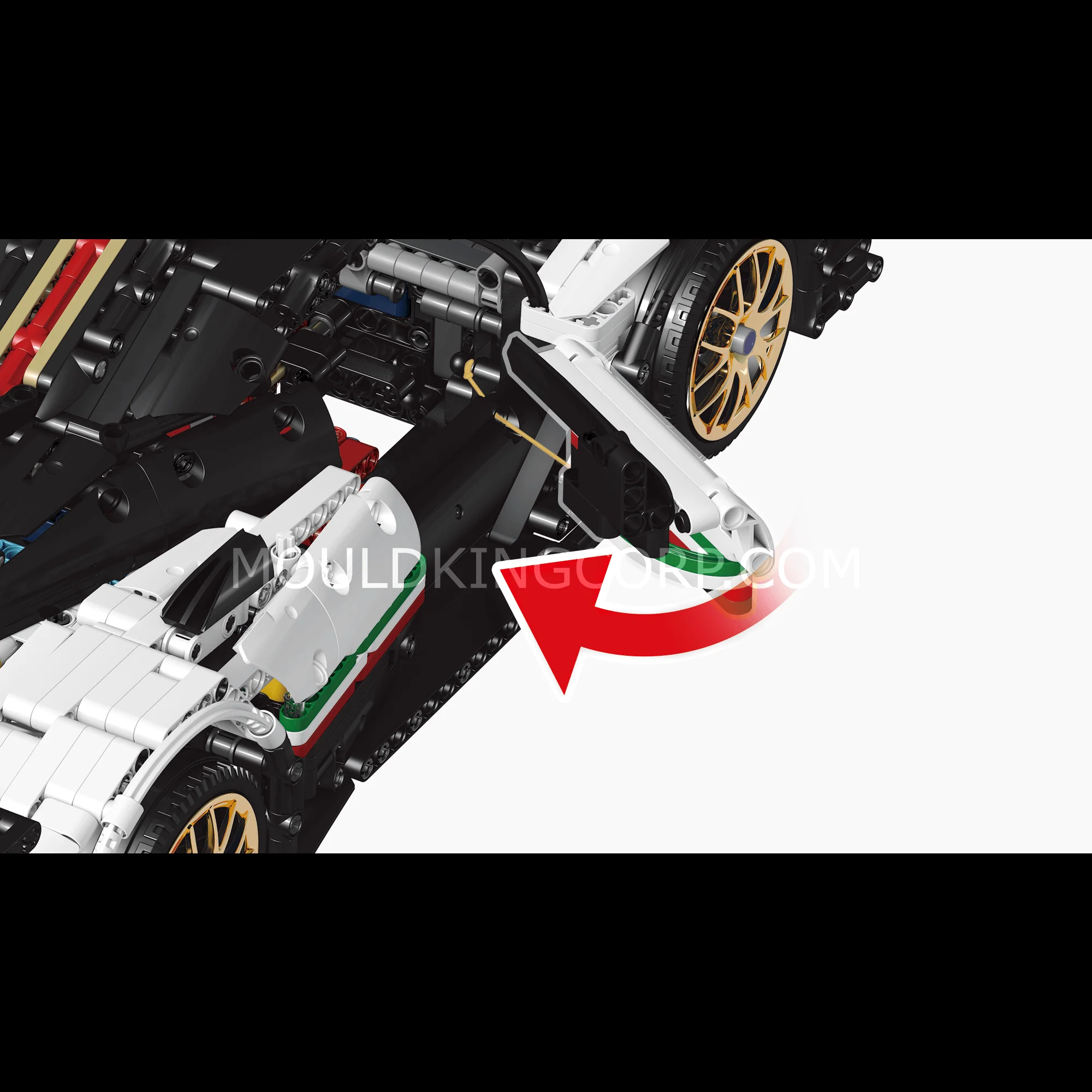 Mould King 13060 Zonda R Remote Controlled Building Set | 2,299 PCS - Image 5
