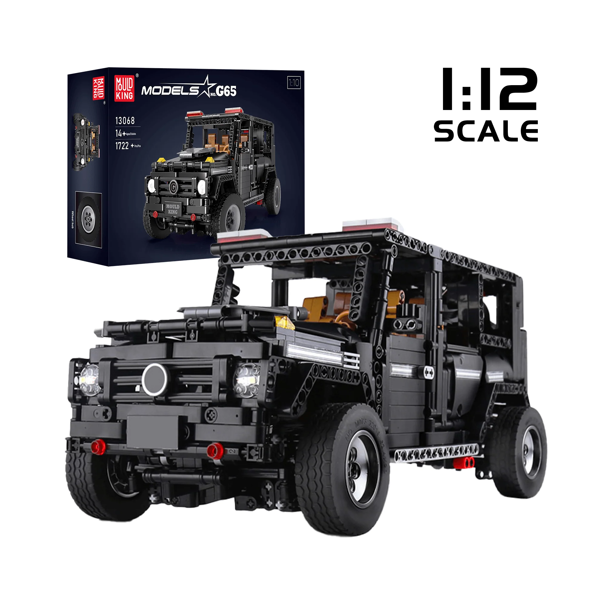 MOULD KING 13068 4x4 G65 Wagon Car Building Set | 1,722 PCS