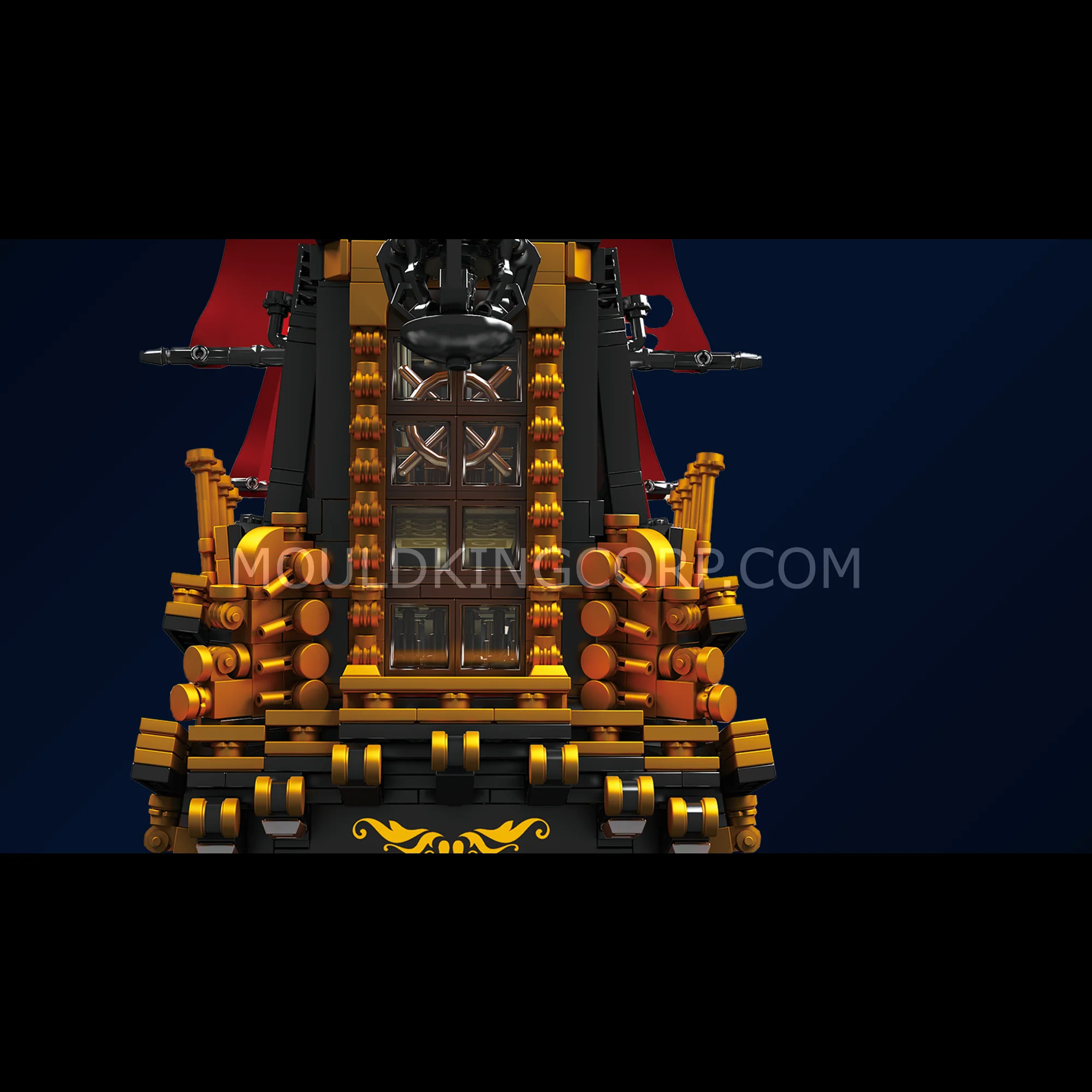 Mould King 13109 Queen Pirate Ship Model Building Set | 3,251 PCS - Image 4