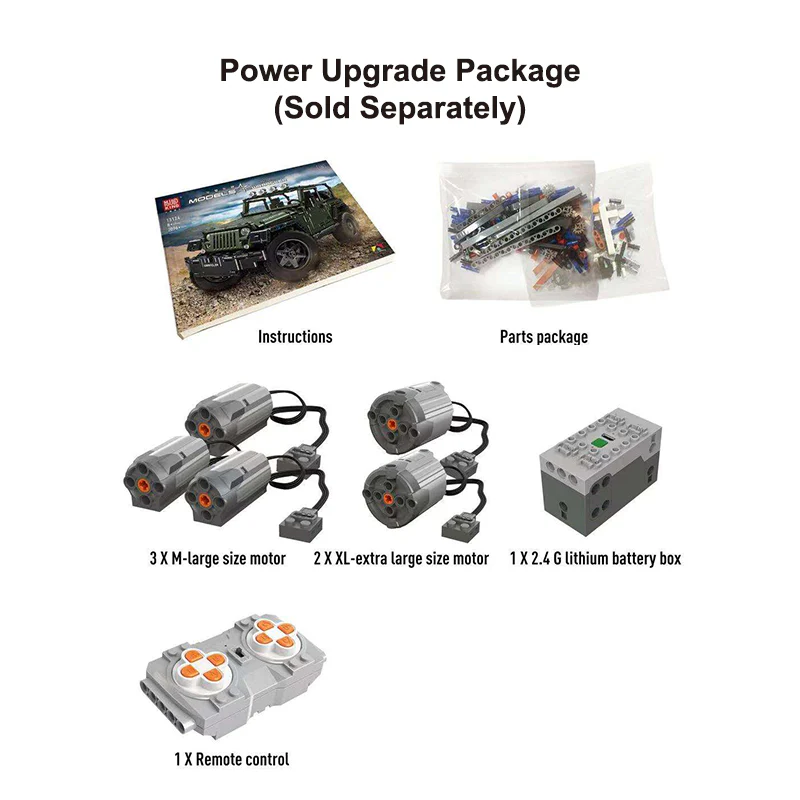 Mould King 13124D Power Function Pack