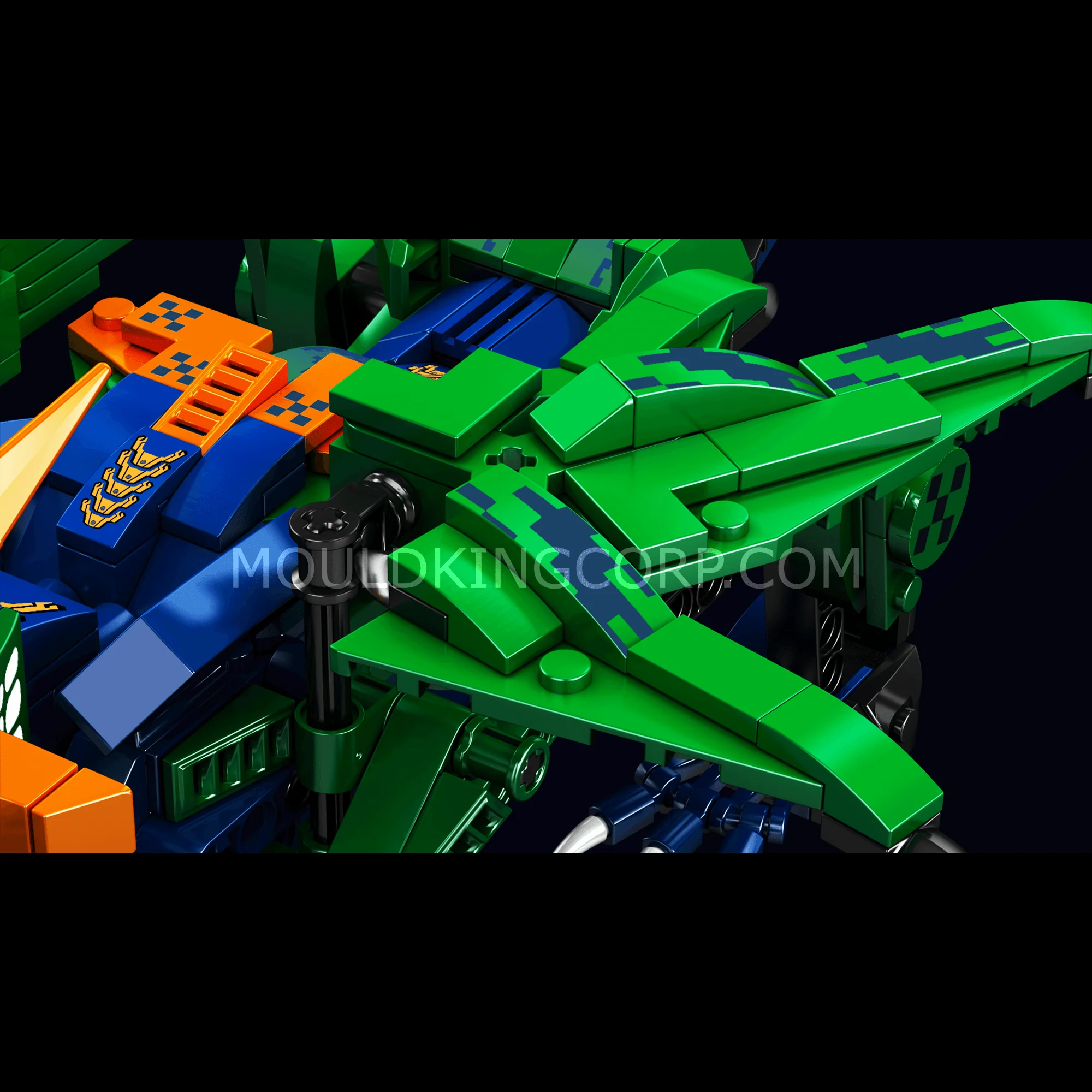 MOULD KING 13149 Remote Control Forest Guardian Dragon STEM Building Set | 433 PCS - Image 2