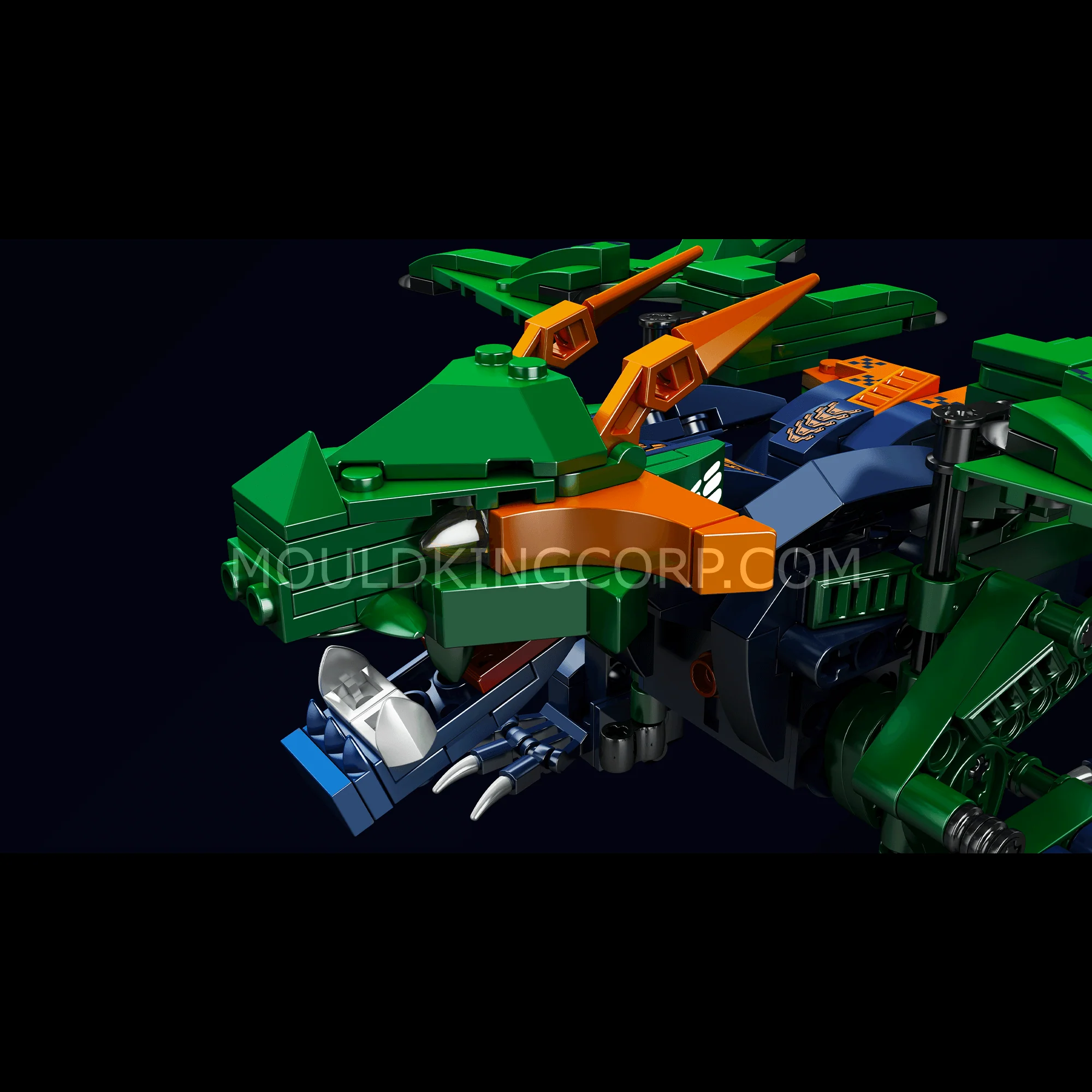 MOULD KING 13149 Remote Control Forest Guardian Dragon STEM Building Set | 433 PCS - Image 3