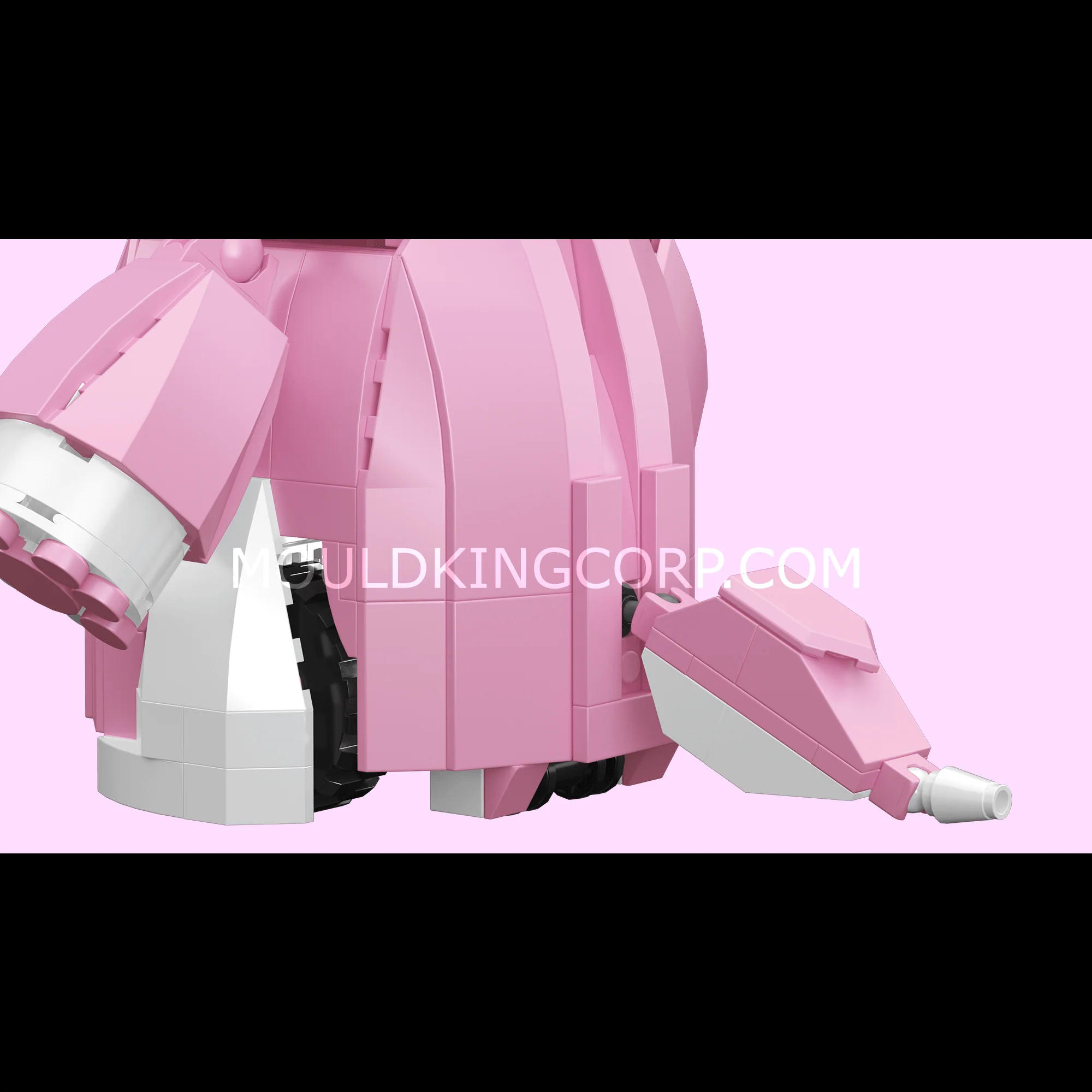 Mould King 13158 Pink Cute Fox Robot Building Set | 438 PCS - Image 3