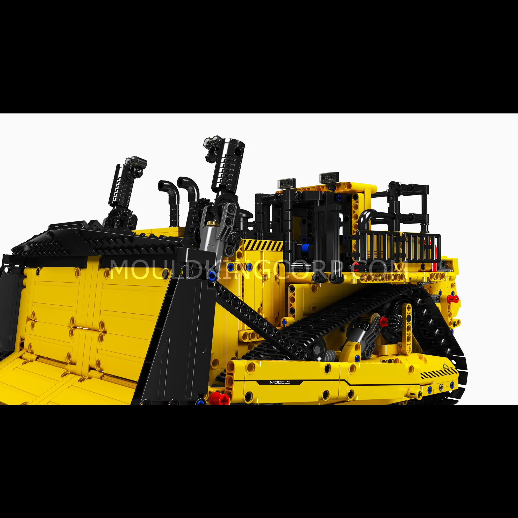 Mould King 15084 D11 Bulldozer Remote Controlled Model Building Set | 1,508 PCS - Image 2