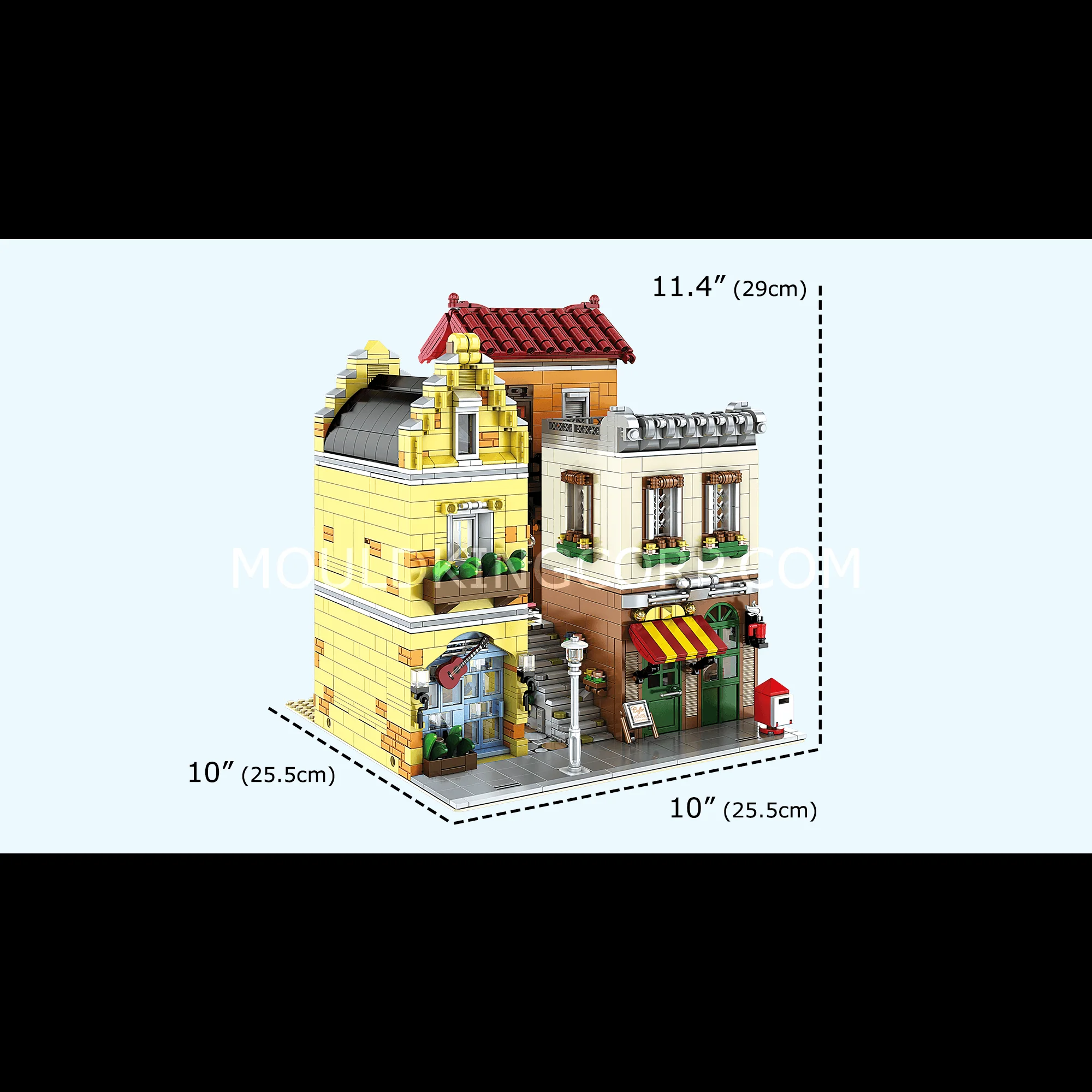 MOULD KING 16008 Coffee House Building Set | 3,103 PCS - Image 6