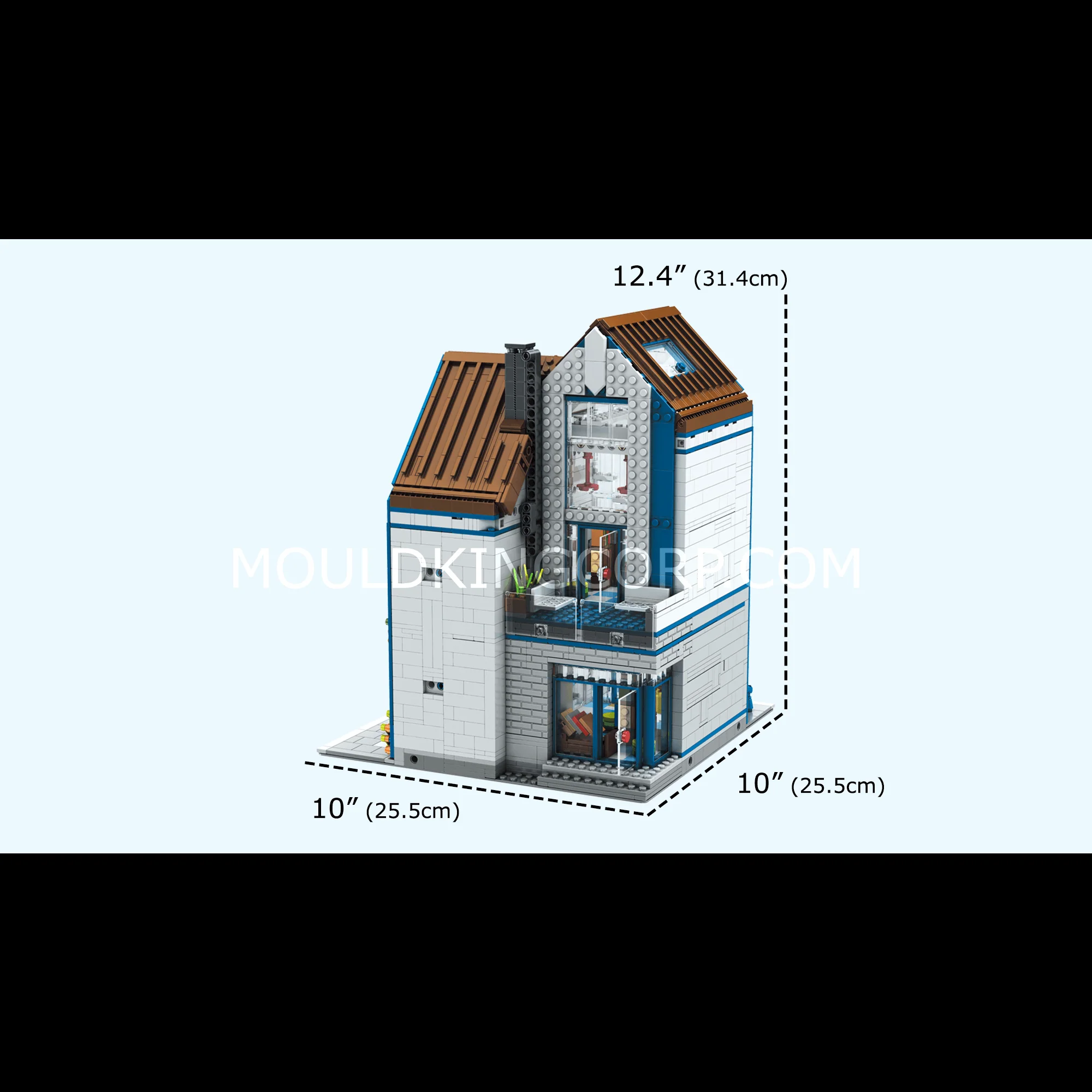 Mould King 16022 Modern Library Building Set | 2,788 PCS - Image 6