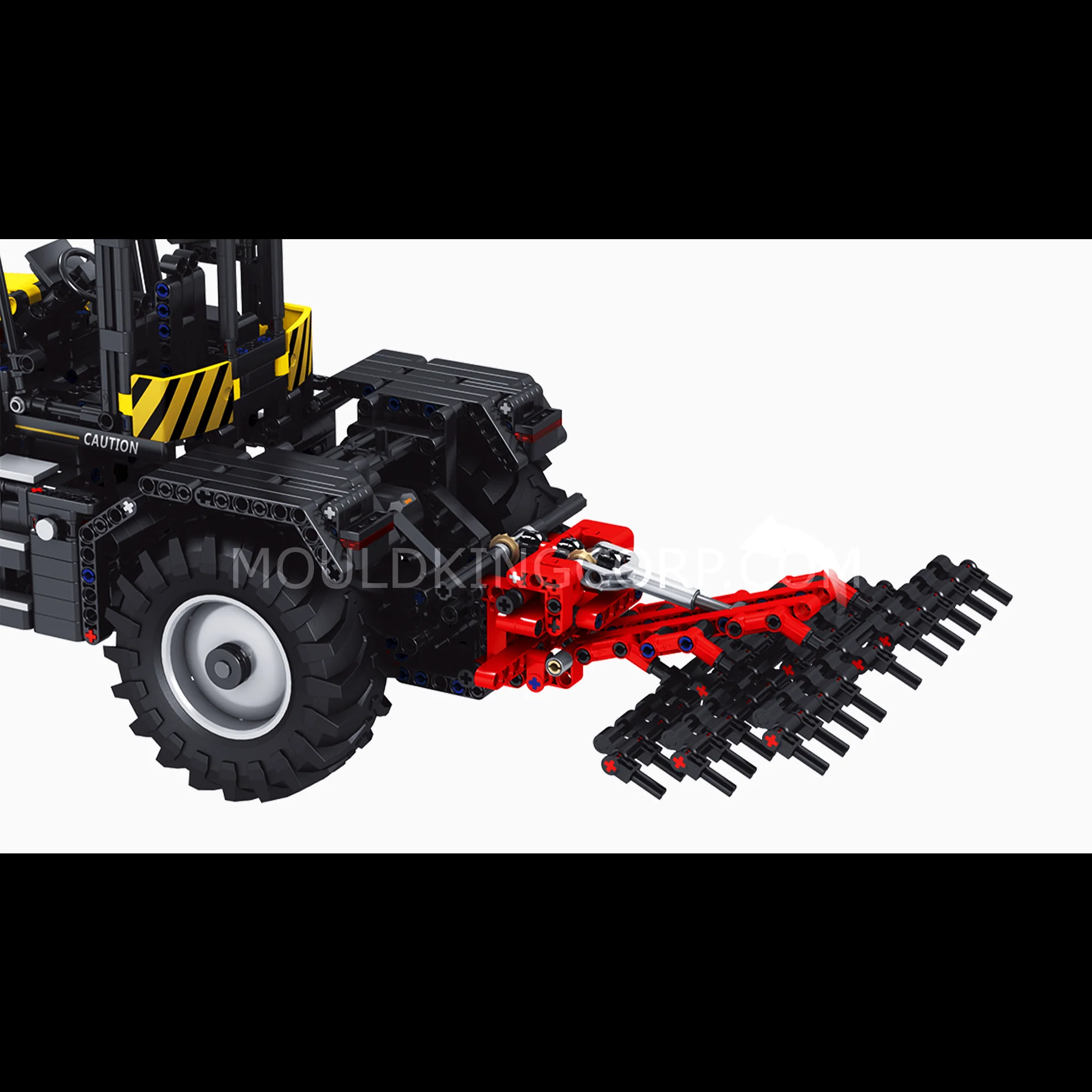 MOULD KING 17019 Farm Tractor Remote Controlled Building Set | 2,596 PCS - Image 5