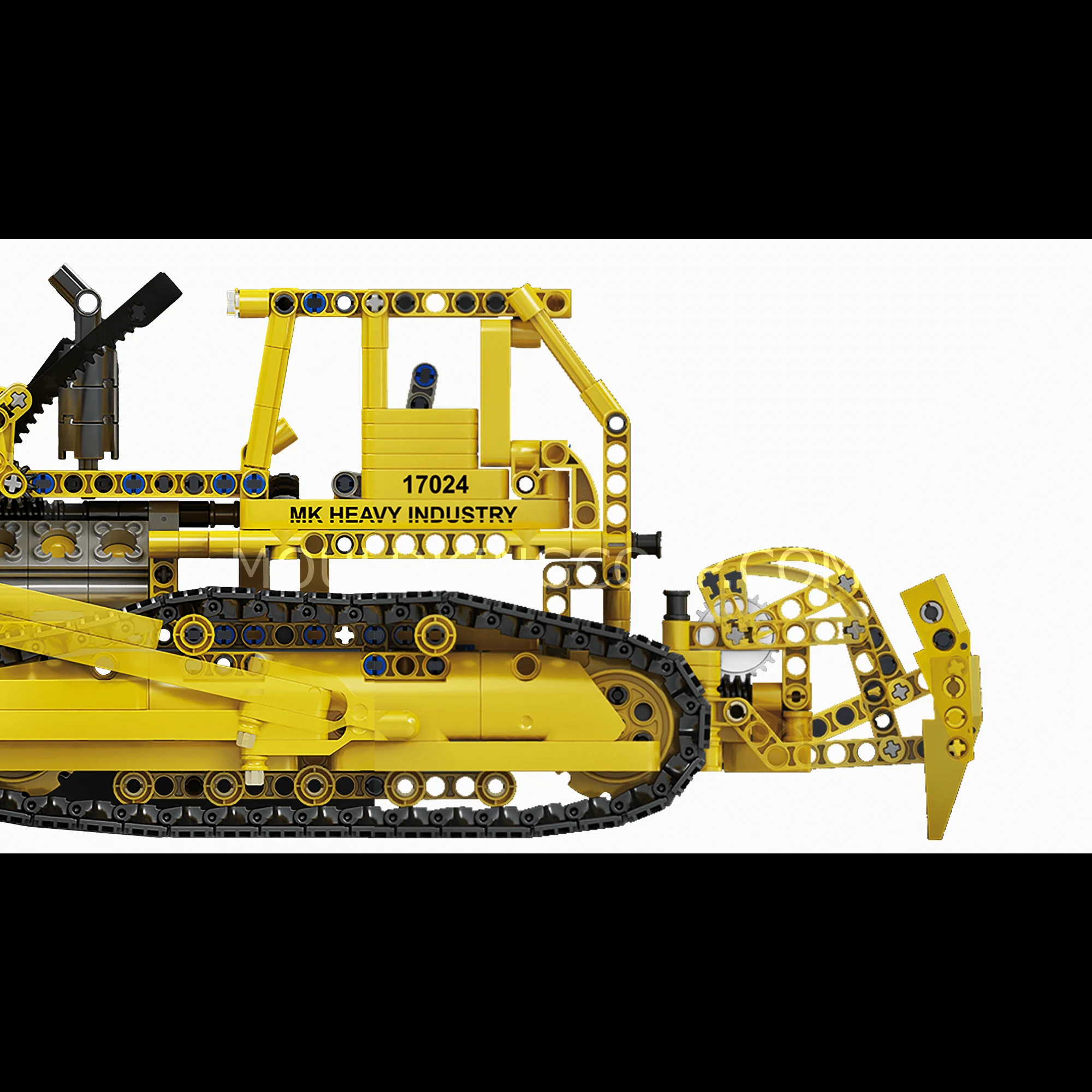 MOULD KING 17024 D8K Bulldozer Remote Controlled Building Set | 1,003 PCS - Image 2