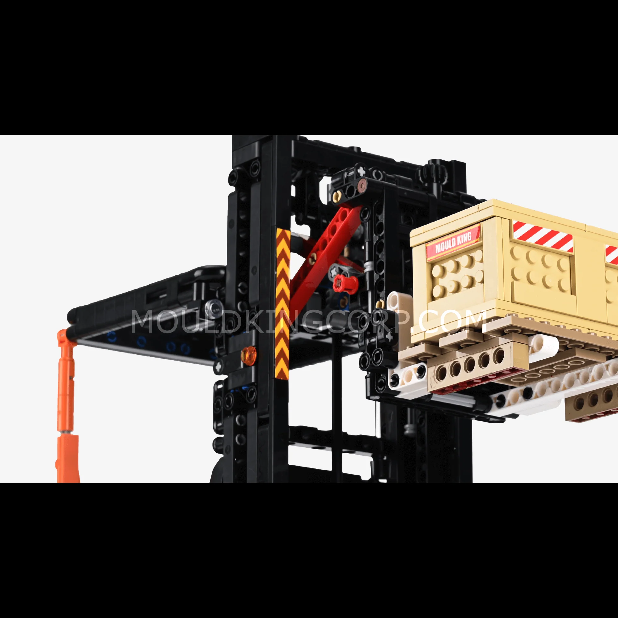 Mould King 17040 Shelf Forklift Model Building Set | 1,506 PCS - Image 3