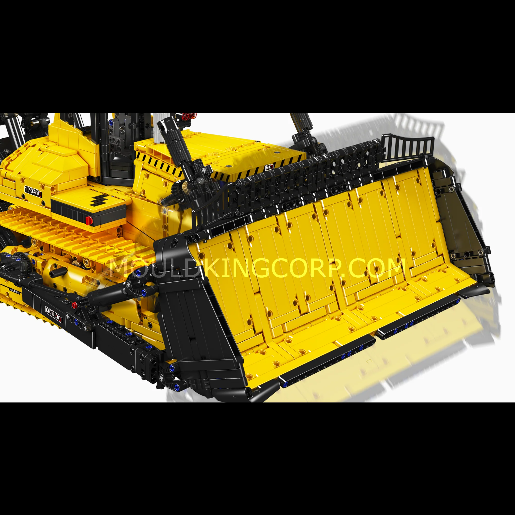 MOULD KING 17049 Liebherr PR766 Remote Controlled Bulldozer Building Set | 3,568 PCS - Image 5
