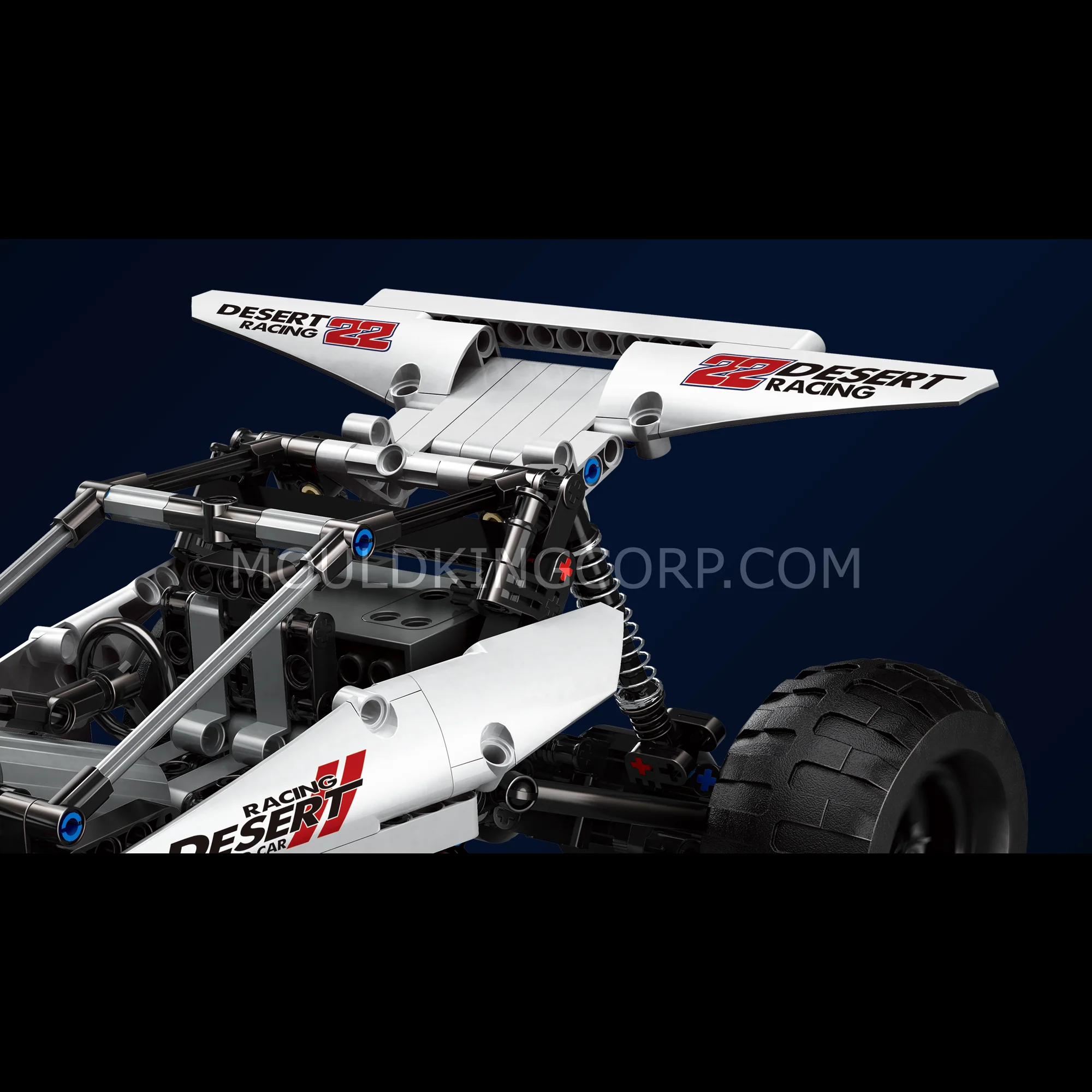 MOULD KING 18001 Desert Racing Buggy Remote Controlled Building Set | 409 PCS - Image 5