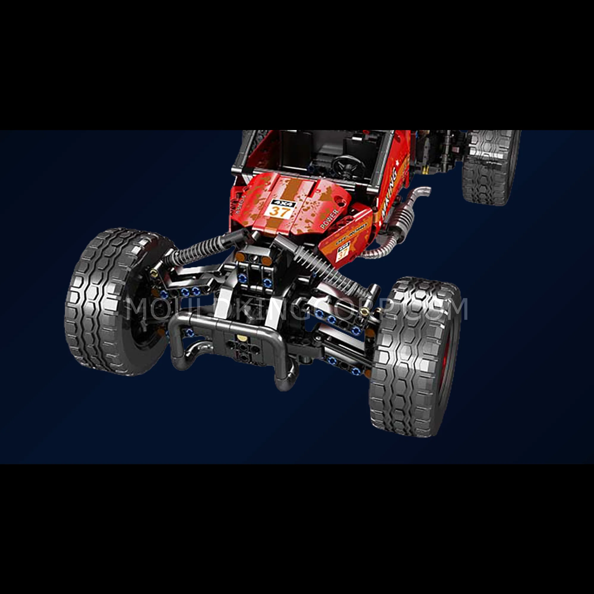 MOULD KING 18019B Hurricane Graffiti Buggy Remote Controlled Building Set | 708 PCS - Image 2