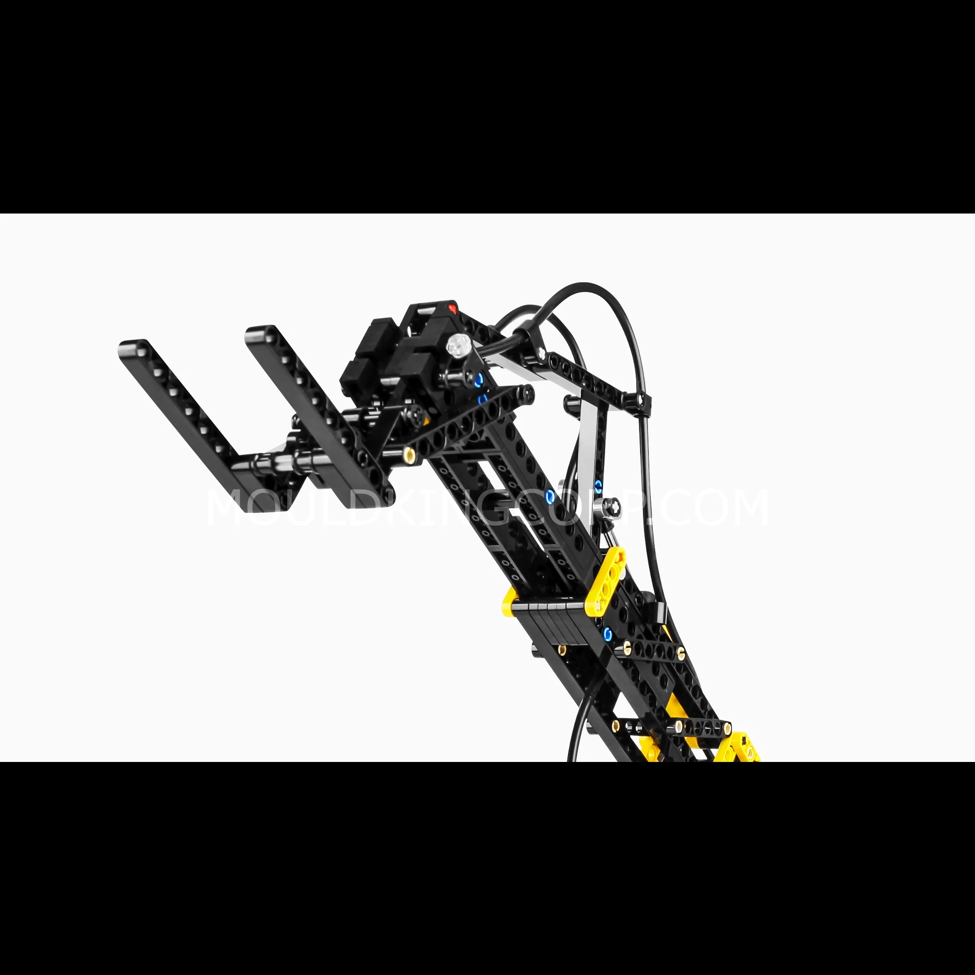 MOULD KING 19009 Pneumatic Forklift Building Toy Set | 803 PCS - Image 5