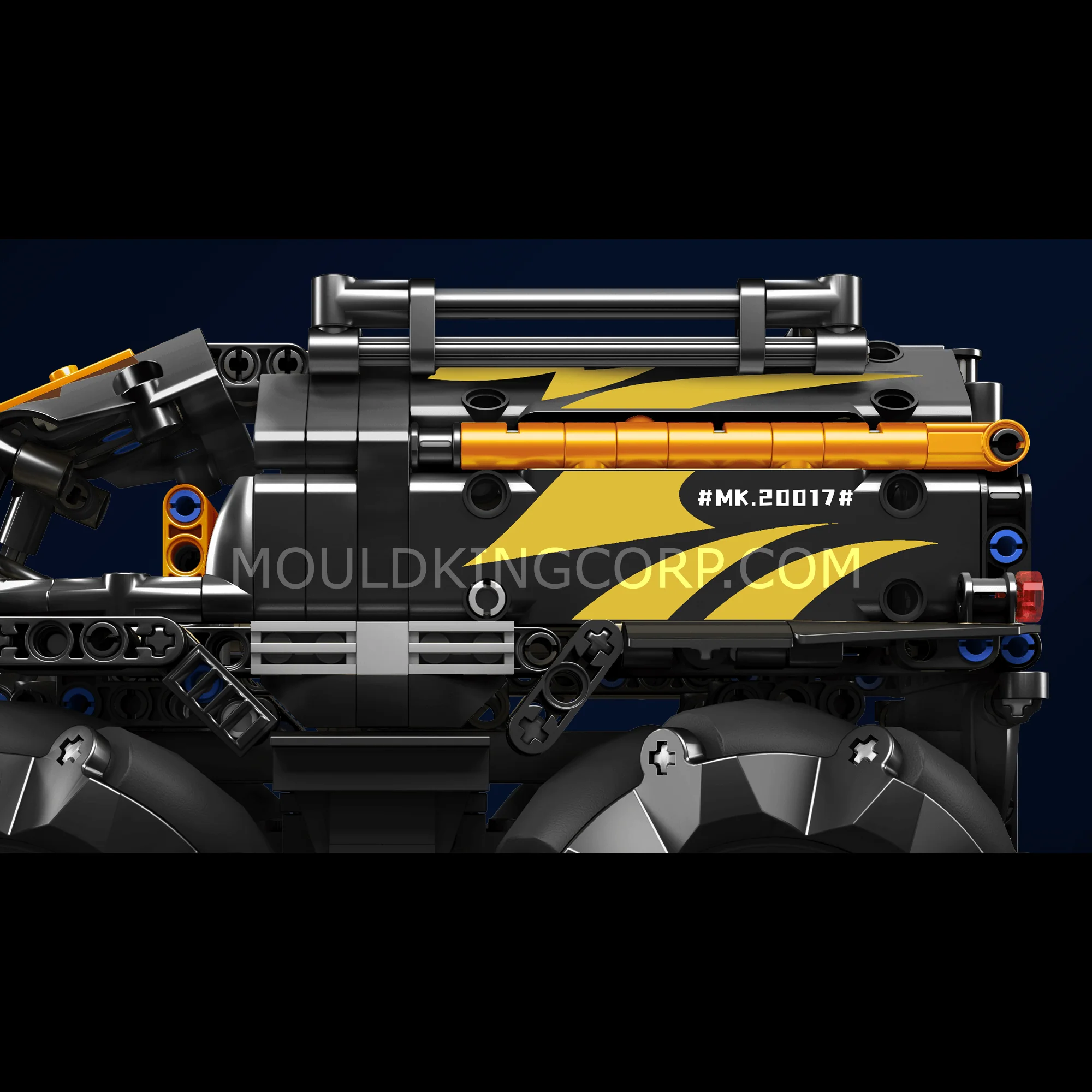 Mould King 20016 Mecanum ATV Remote Controlled Building Set | 617 PCS - Image 10