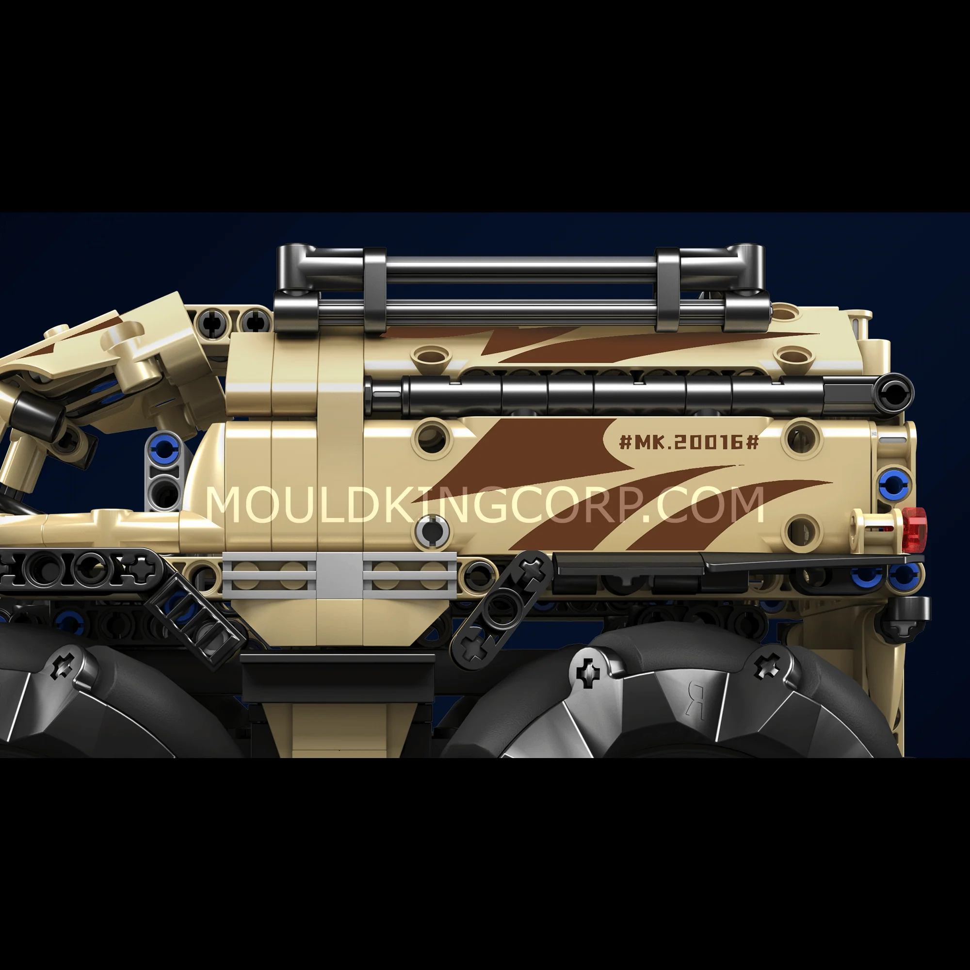 Mould King 20016 Mecanum ATV Remote Controlled Building Set | 617 PCS - Image 4