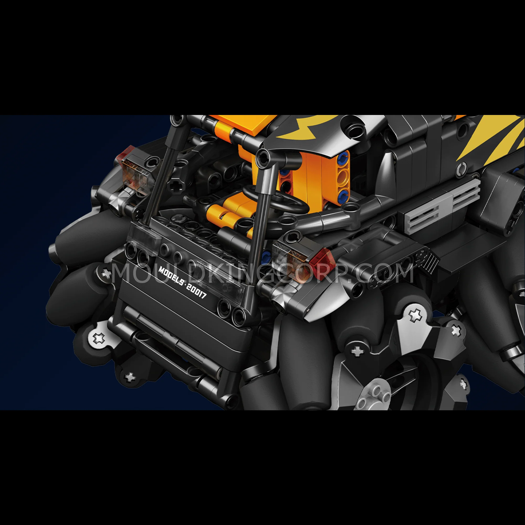 Mould King 20016 Mecanum ATV Remote Controlled Building Set | 617 PCS - Image 9