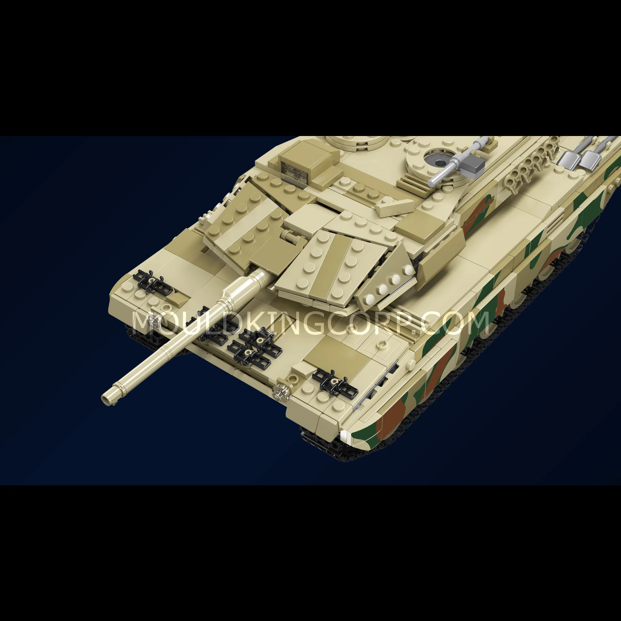 Mould King 20020S Remote Controlled LEOPARD 2 Tank Building Set | 1,100 Pcs - Image 4