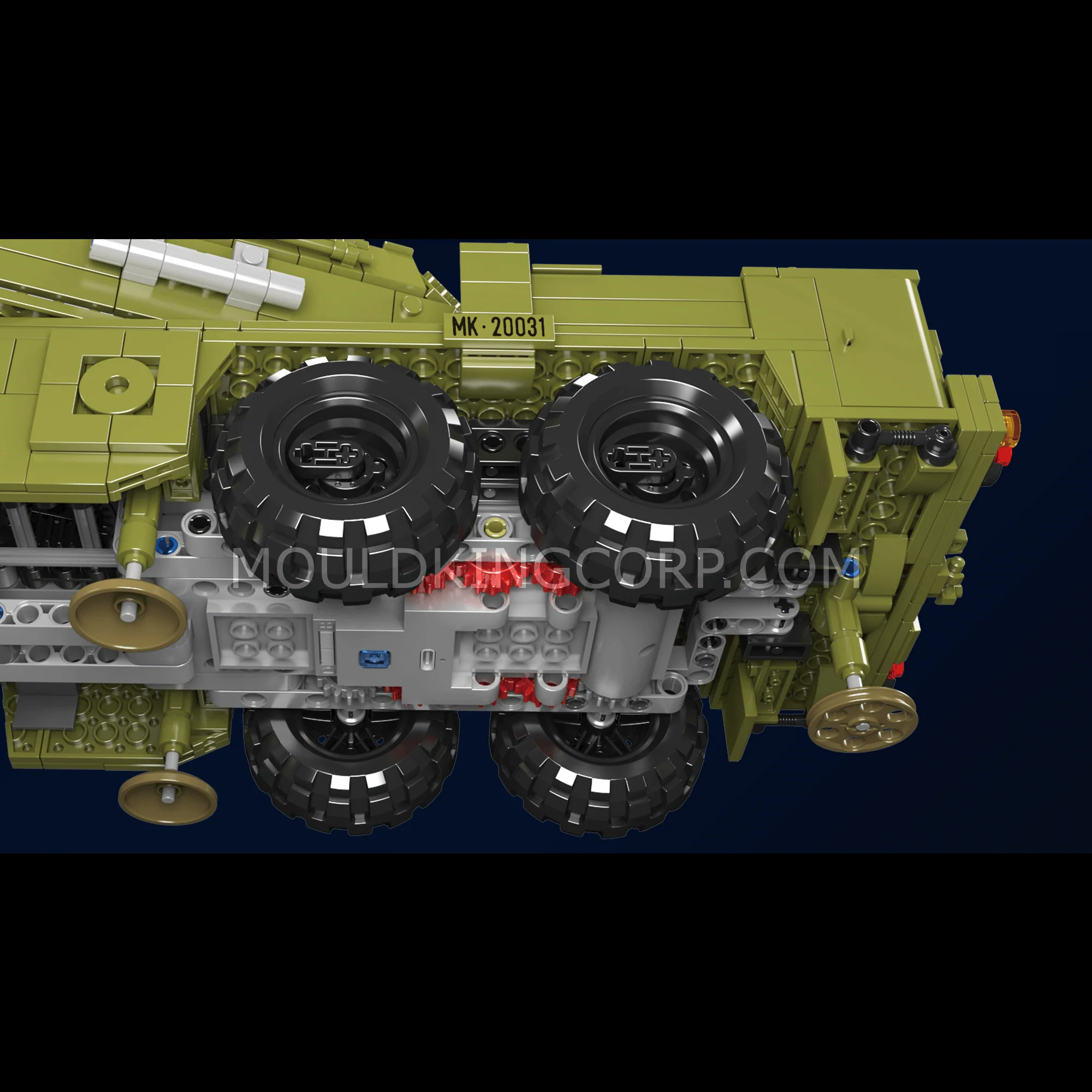 Mould King 20031 Dana Self-propelled Howitzer Building Set | 1,923 Pcs - Image 5