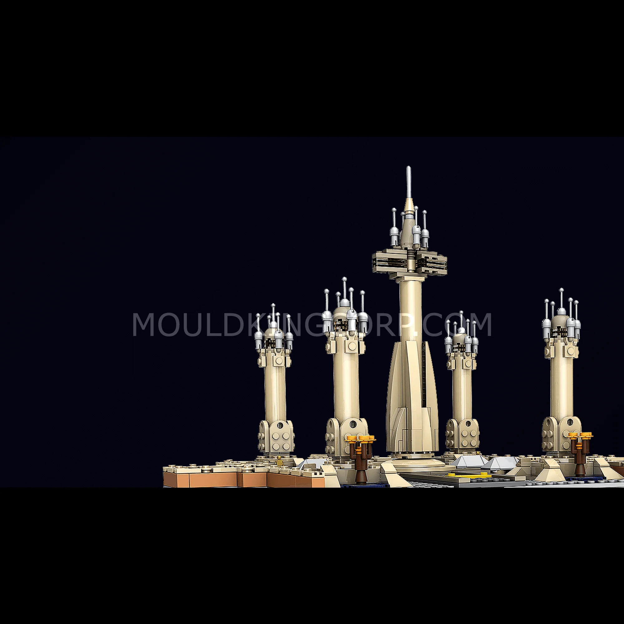 Mould King 21036 The Temple Building Set | 3,745 PCS - Image 4
