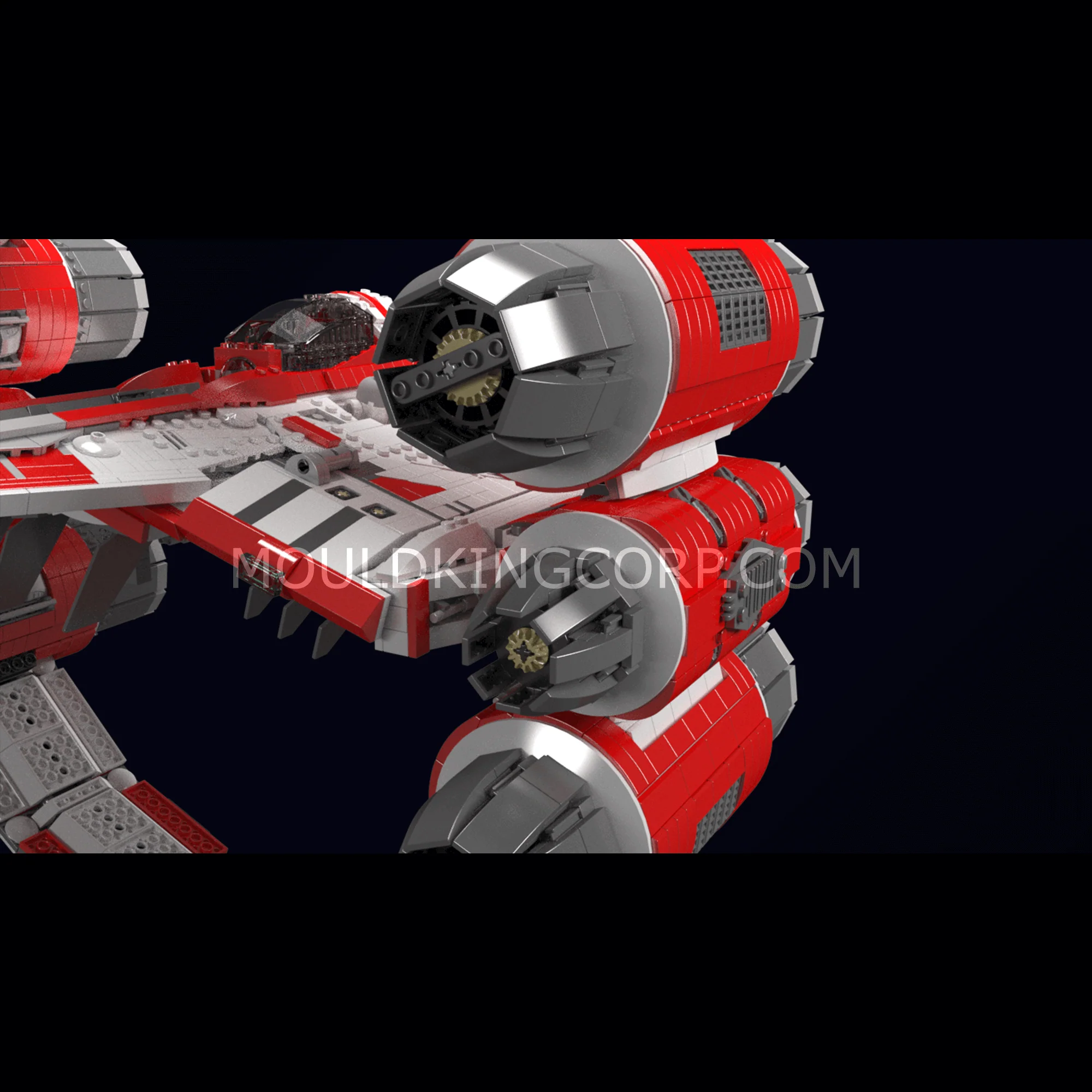 Mould King 21047 Interstellar Ring Fighter Model Building Set | 6,003 PCS - Image 2
