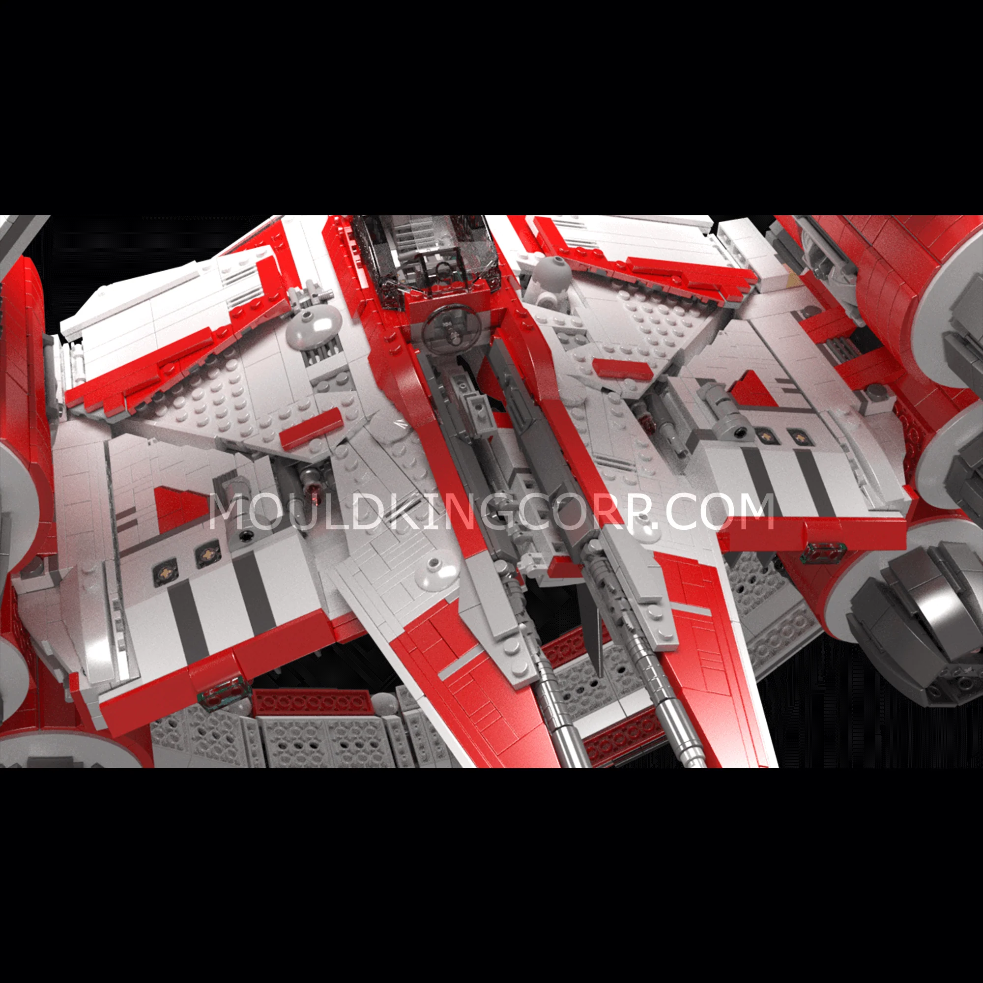 Mould King 21047 Interstellar Ring Fighter Model Building Set | 6,003 PCS - Image 3