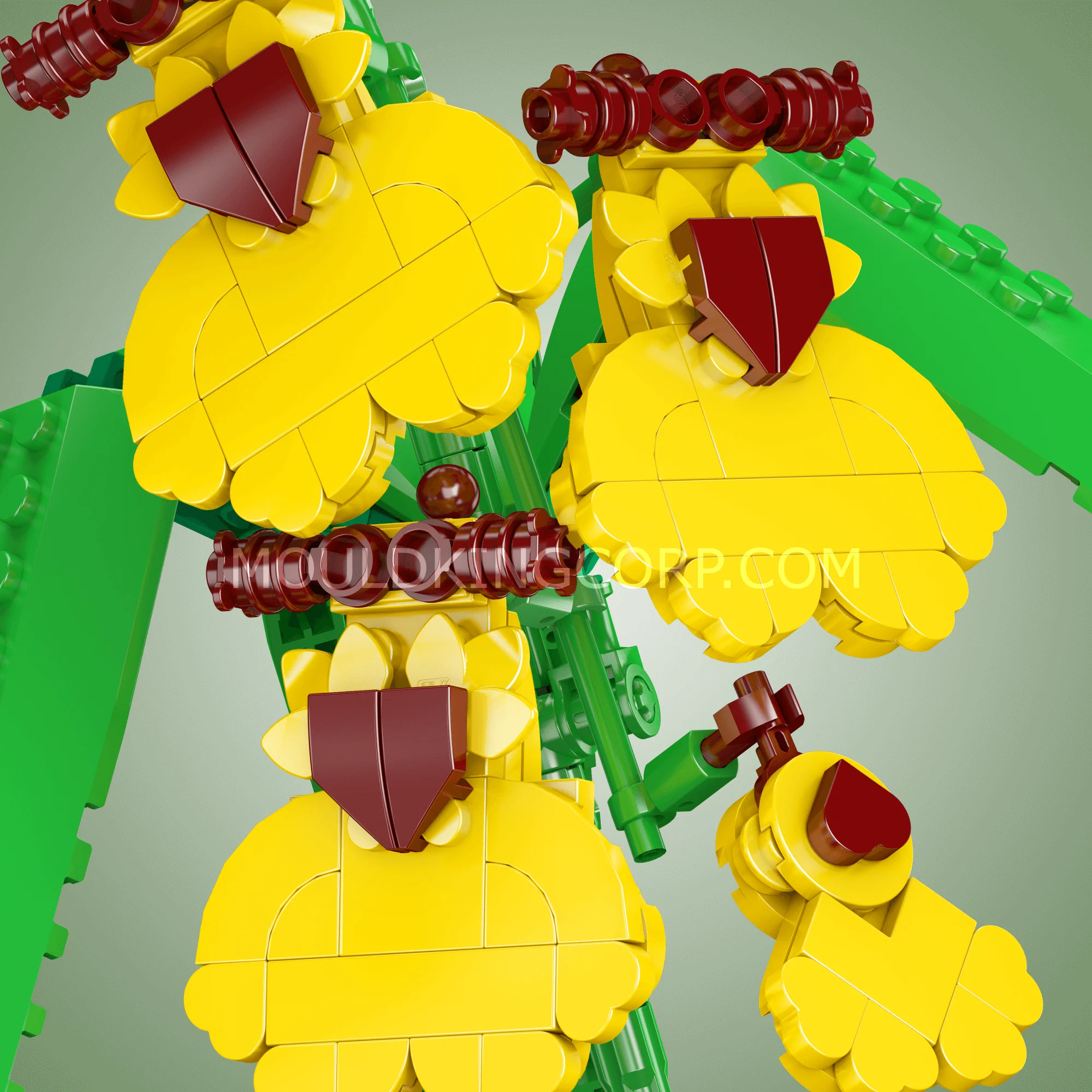 Mould King 24009 Dancing Lady Orchid Building Set | 237 PCS - Image 3