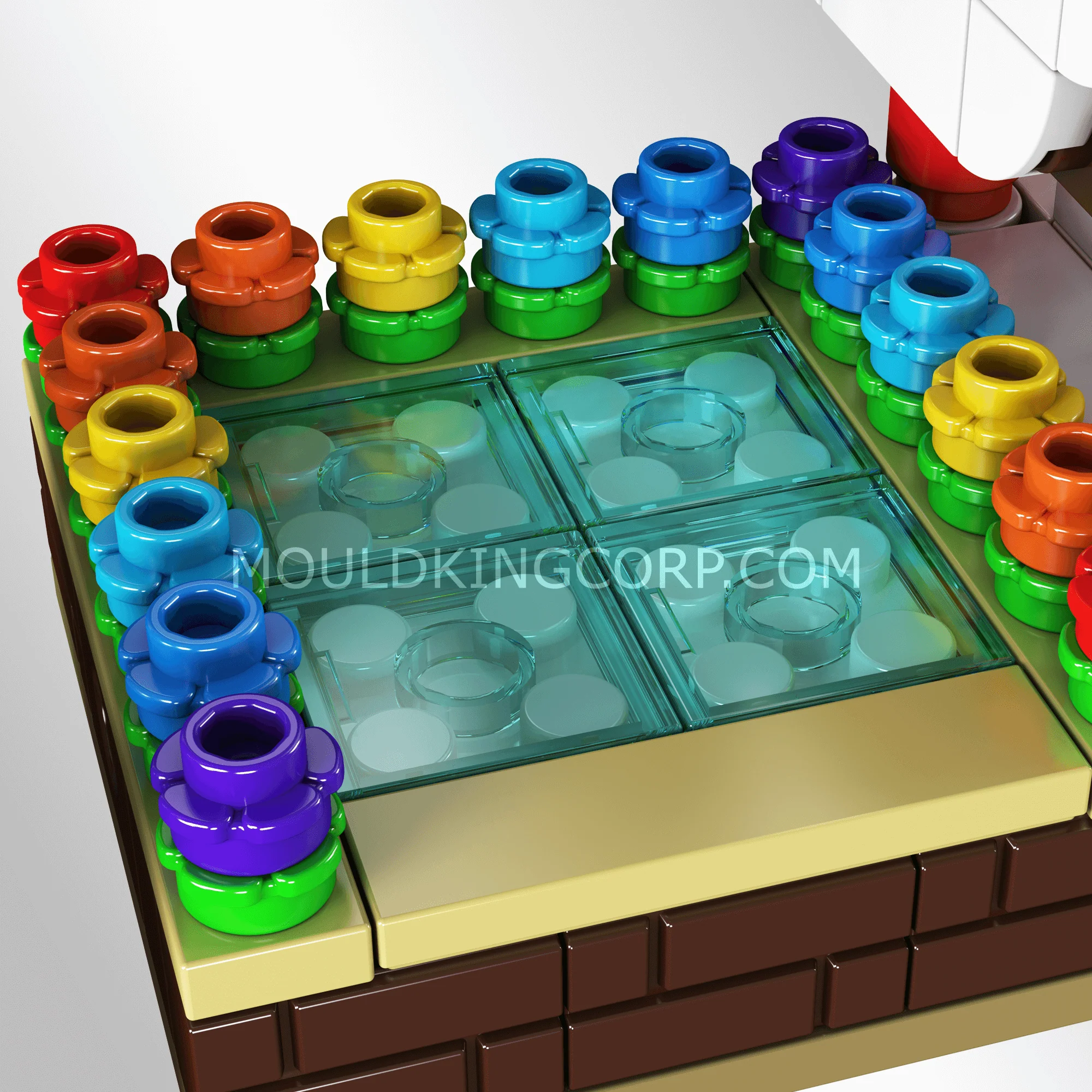 Mould King 24034 Coffee Shop & Newsstand Building Set | 265 Pcs - Image 3