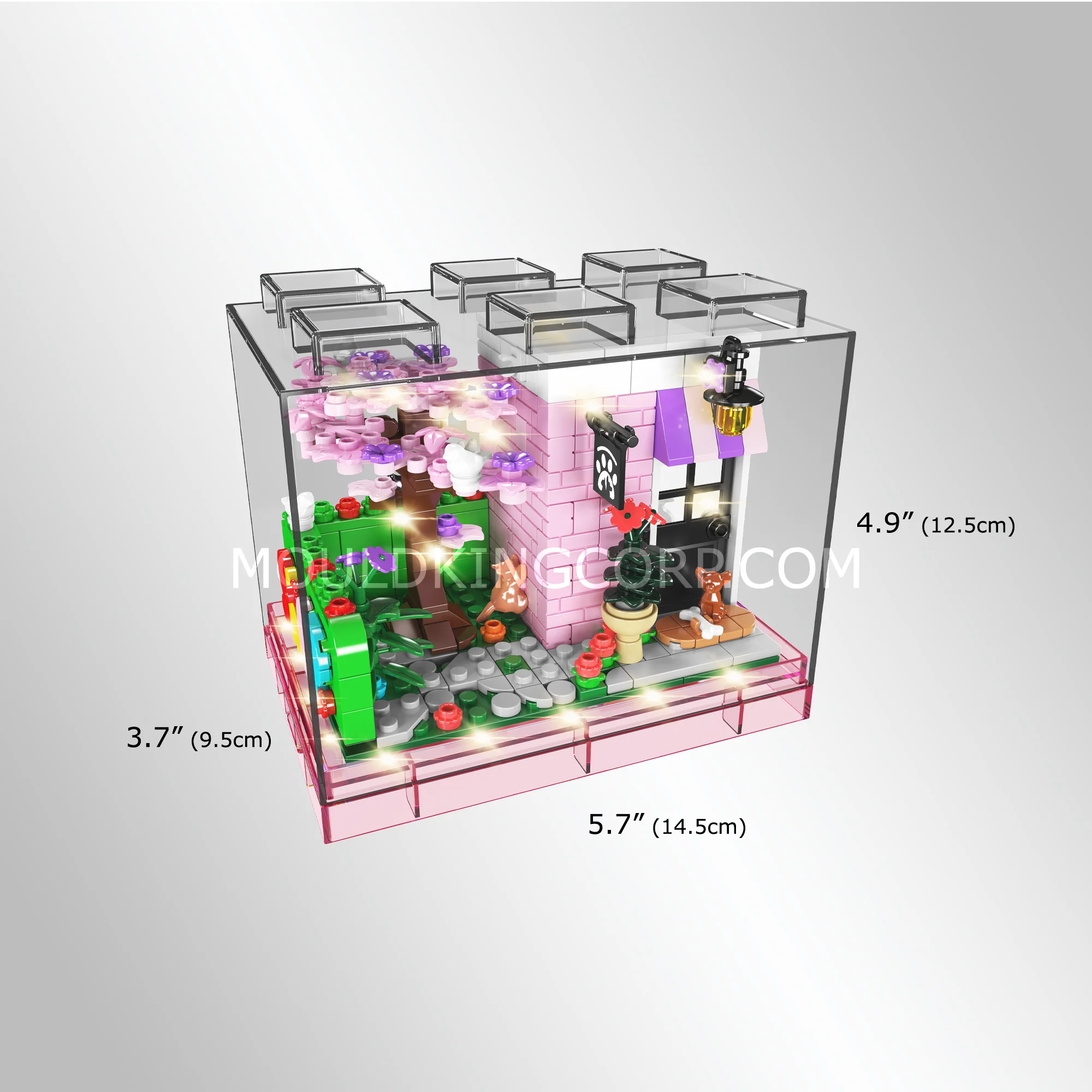 Mould King 24038 Hair Salon Day Building Set | 388 Pcs - Image 5