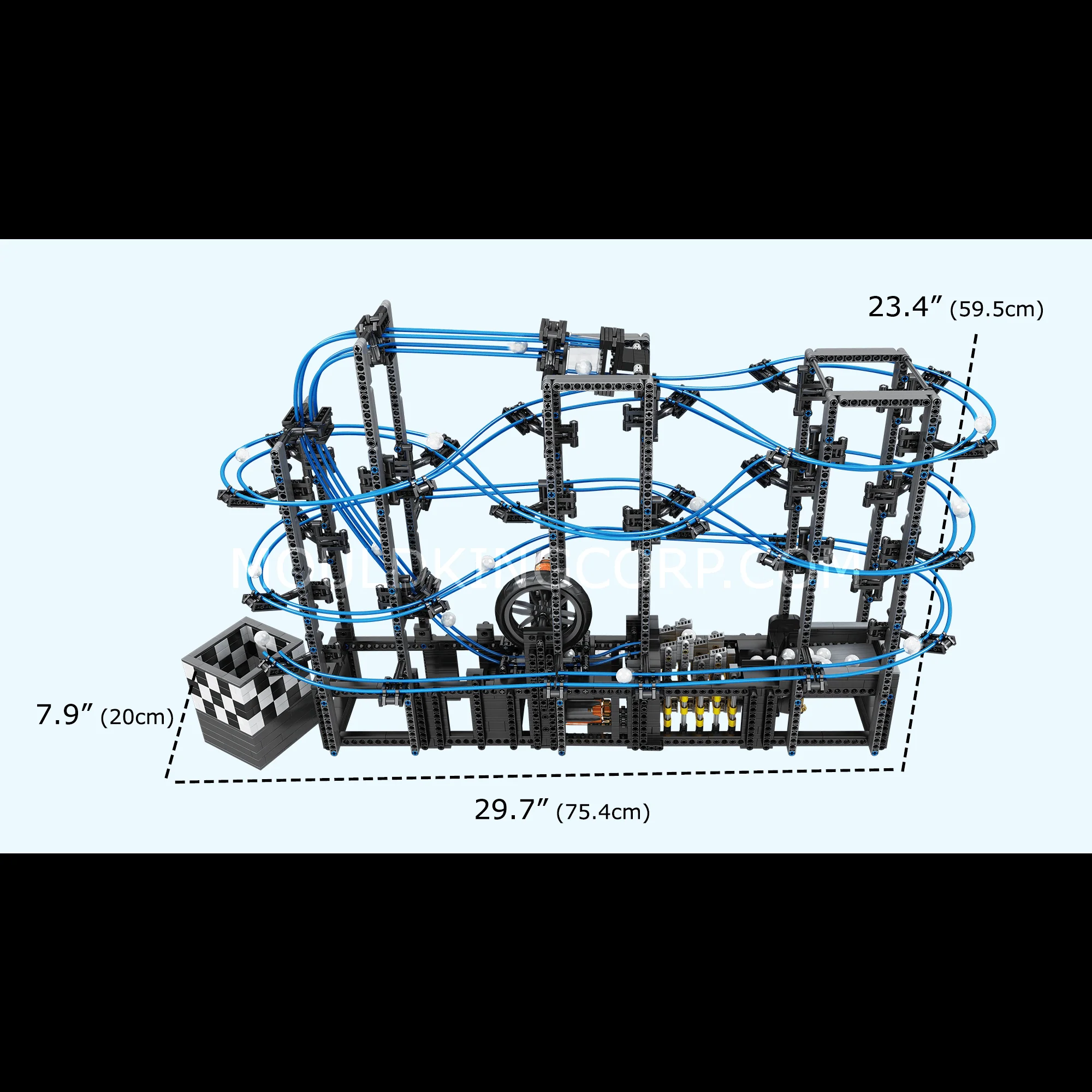 Mould King 26002 Great Ball Contraption: Marble Run | 2,438 PCS - Image 6