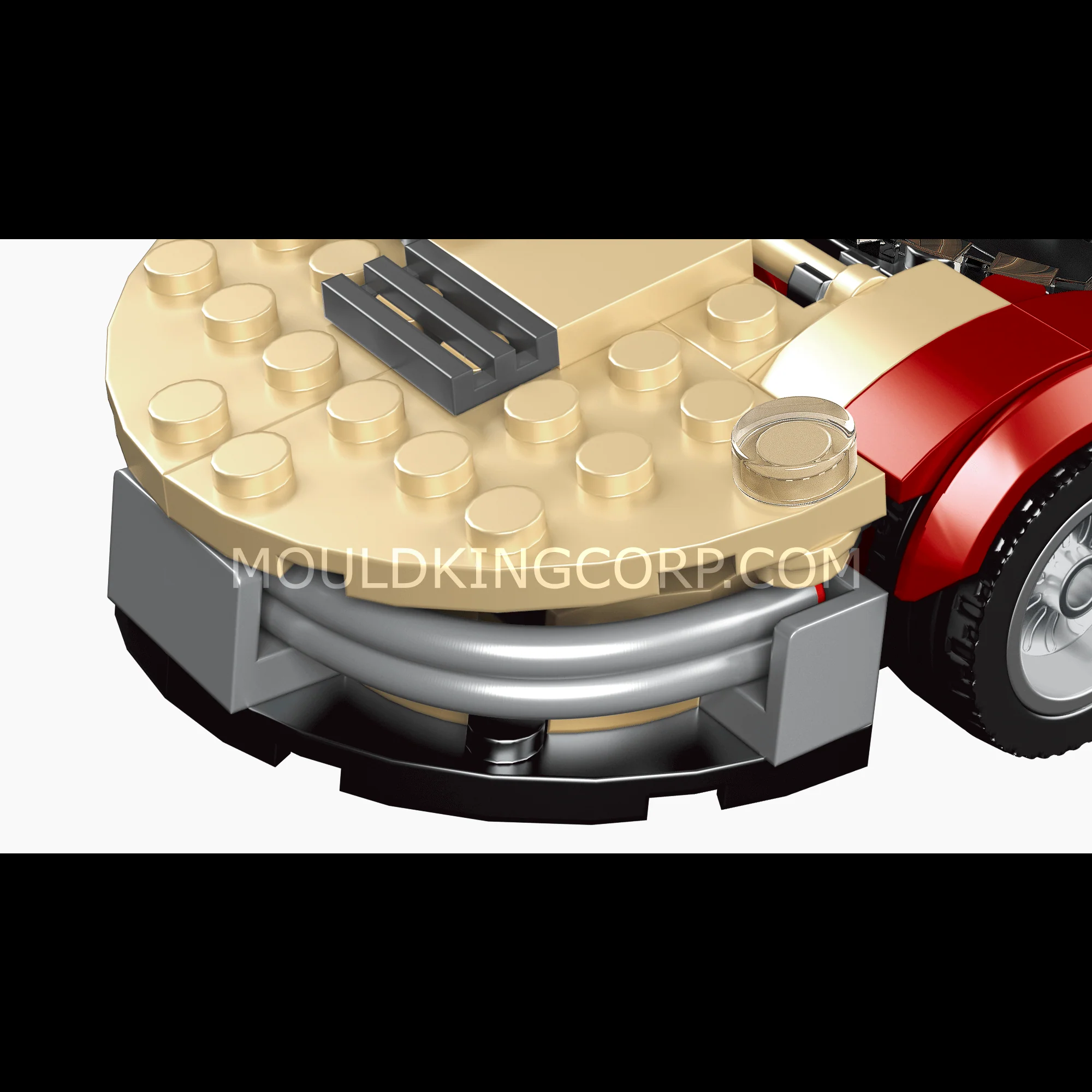 Mould King 27017 Aland Airship Landspeeder Model Car to Build | 302 PCS - Image 3