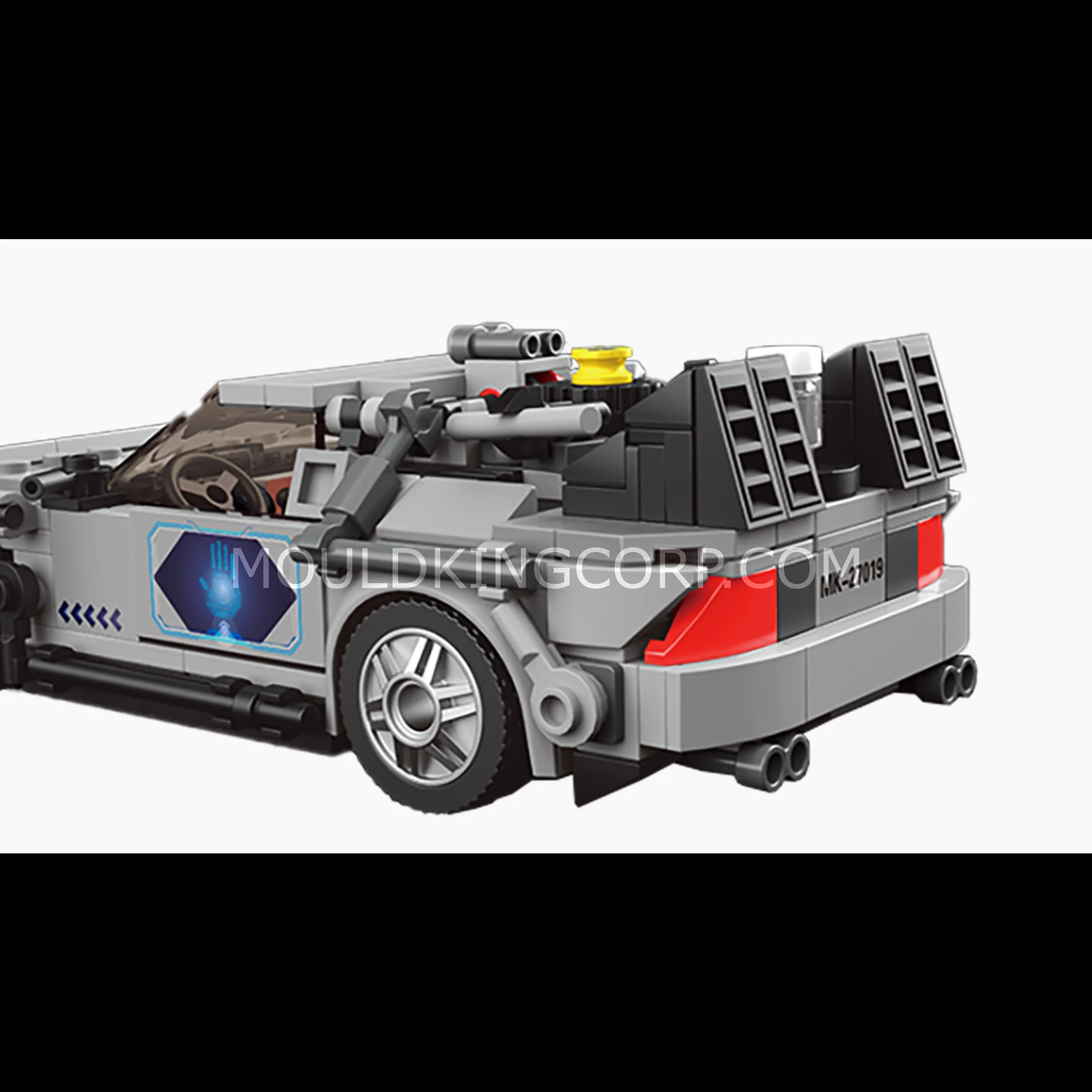 Mould King 27019 DeLorean Time Machine Model Car to Build | 392 PCS - Image 5