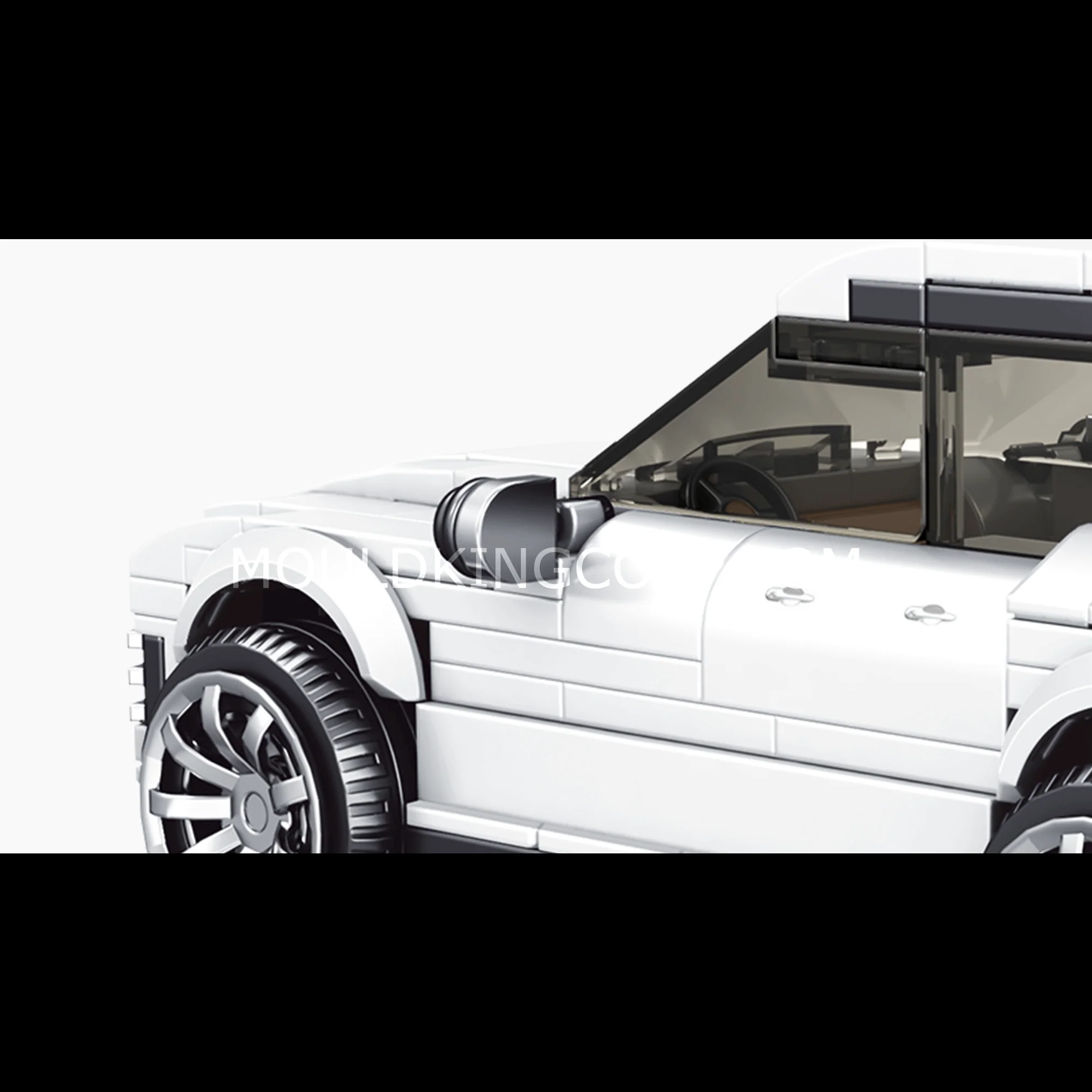 Mould King 27025 Cayenne Car Model Building Set | 415 PCS - Image 5