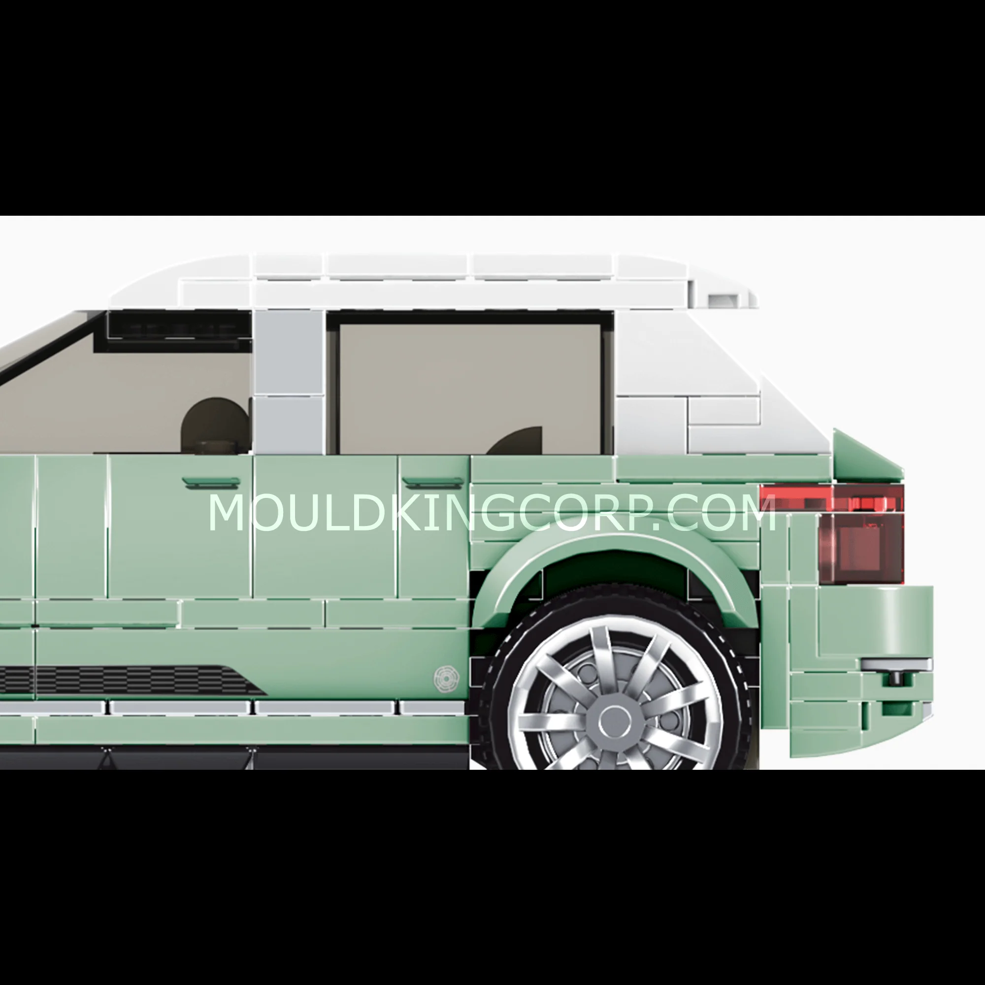 Mould King 27028 E-HS9 Car Model Building Set | 436 PCS - Image 3