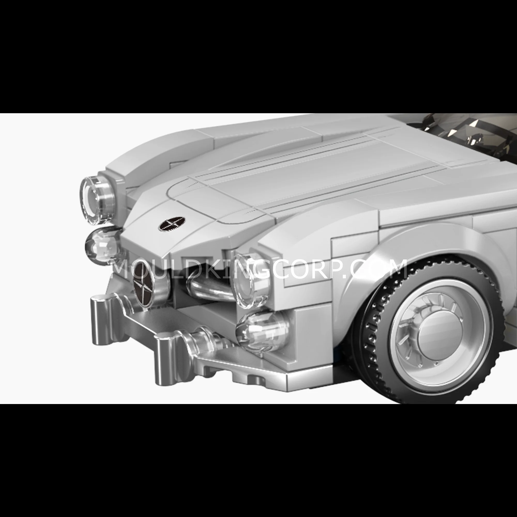 MOULD KING 27037 300SL Car Model Building Set | 322 PCS - Image 4